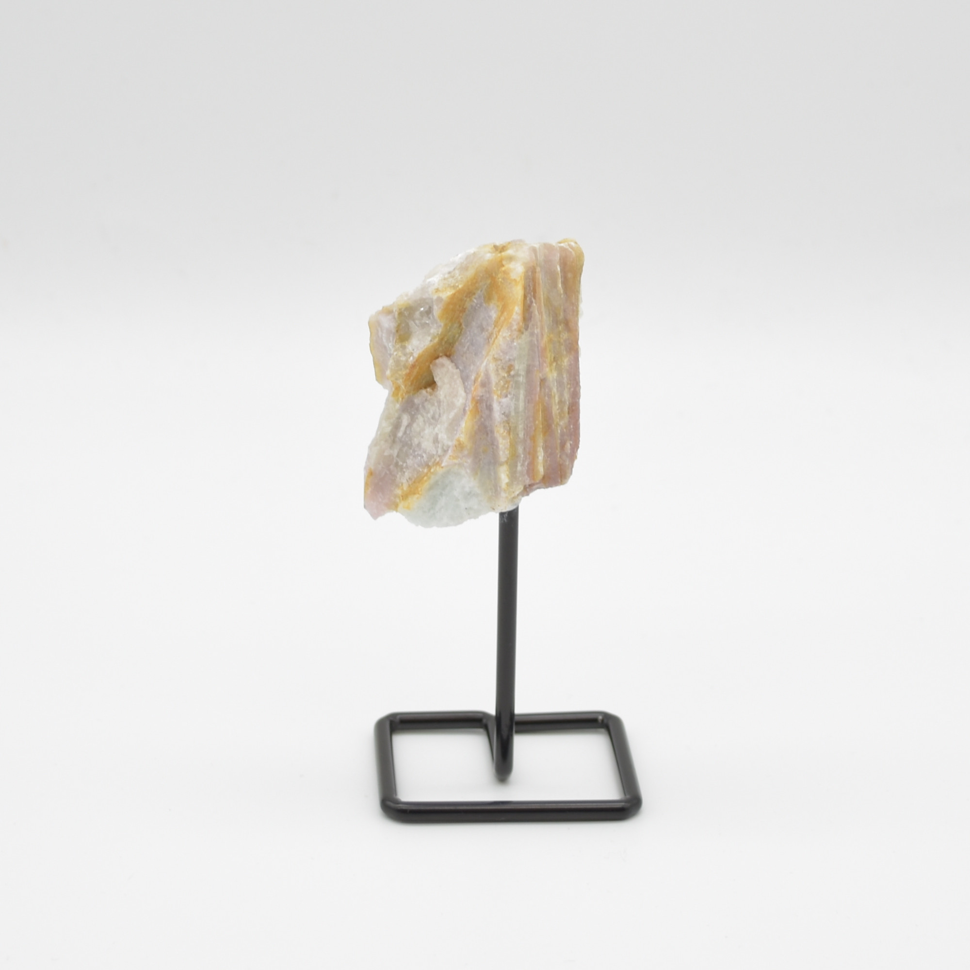 Raw Pink Tourmaline Specimen Rock with Stand - 150 grams #08 - Image 4