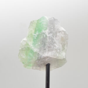 Raw Rainbow Fluorite Specimen Rock with Stand - 102 grams #01