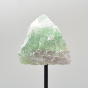 Raw Rainbow Fluorite Specimen Rock with Stand - 123 grams #05