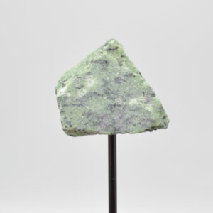 Raw Ruby Zoisite Specimen Rock with Stand - 171 grams #03
