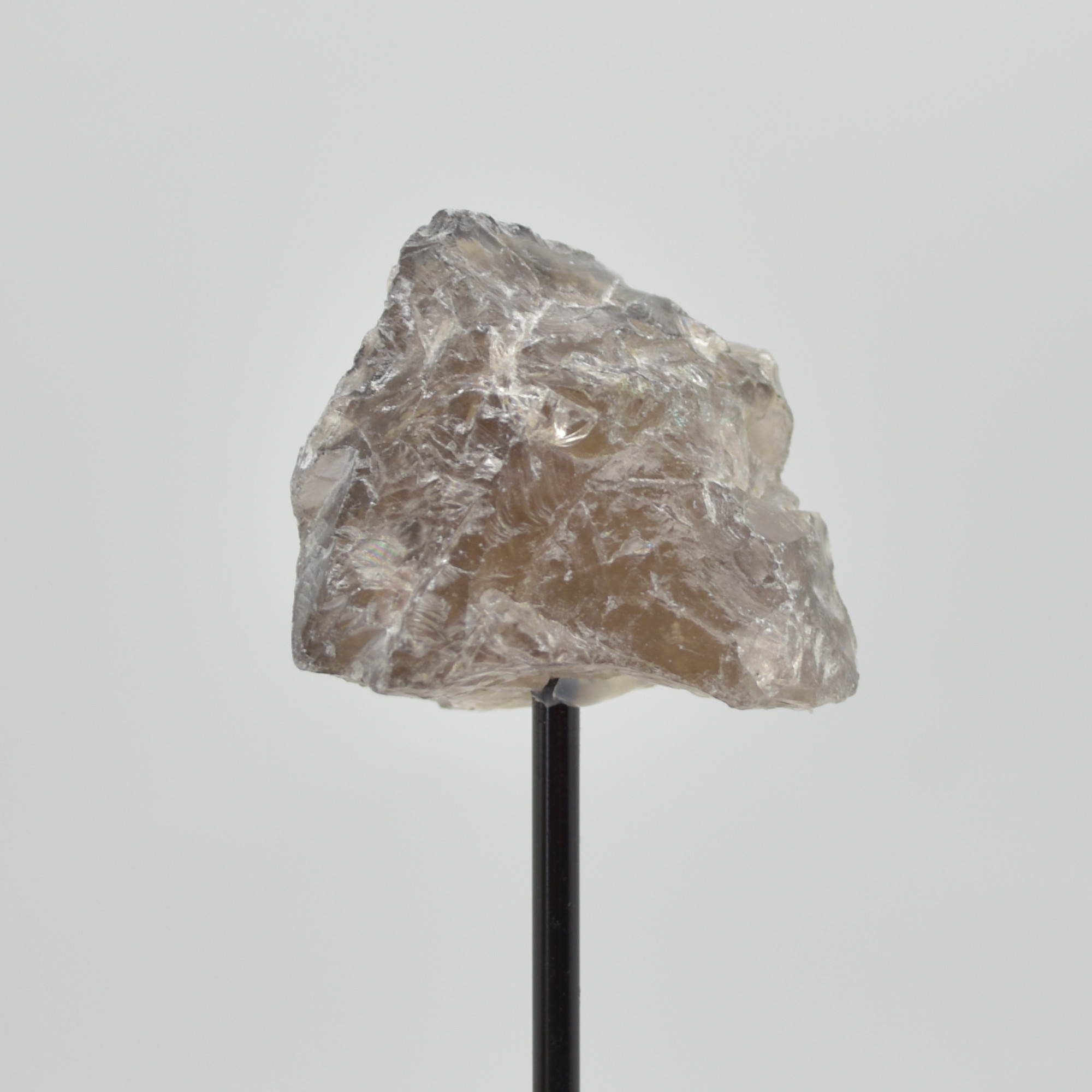 Raw Smoky Quartz Specimen Rock with Stand - 115 grams #03 - Image 2