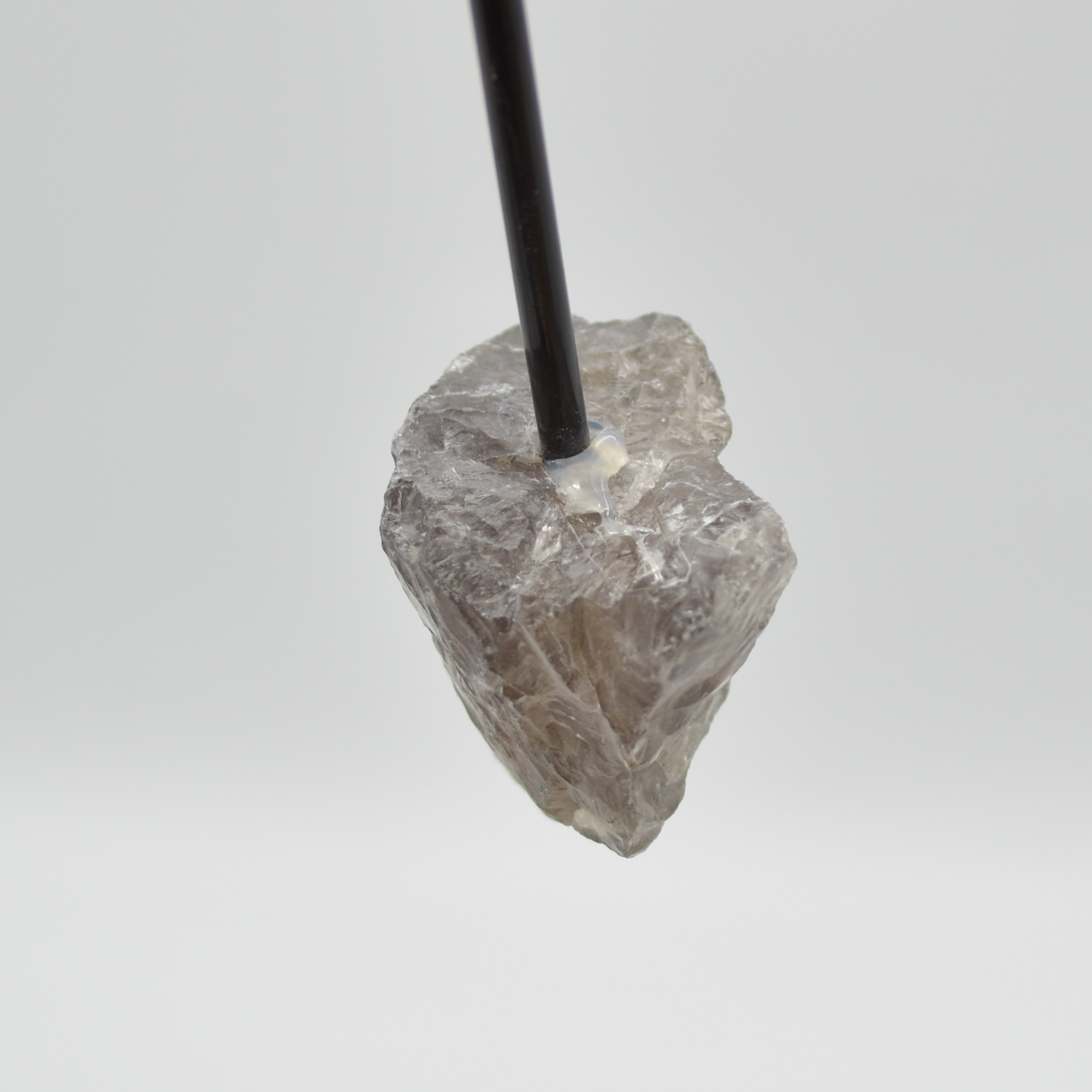 Raw Smoky Quartz Specimen Rock with Stand - 115 grams #03 - Image 3
