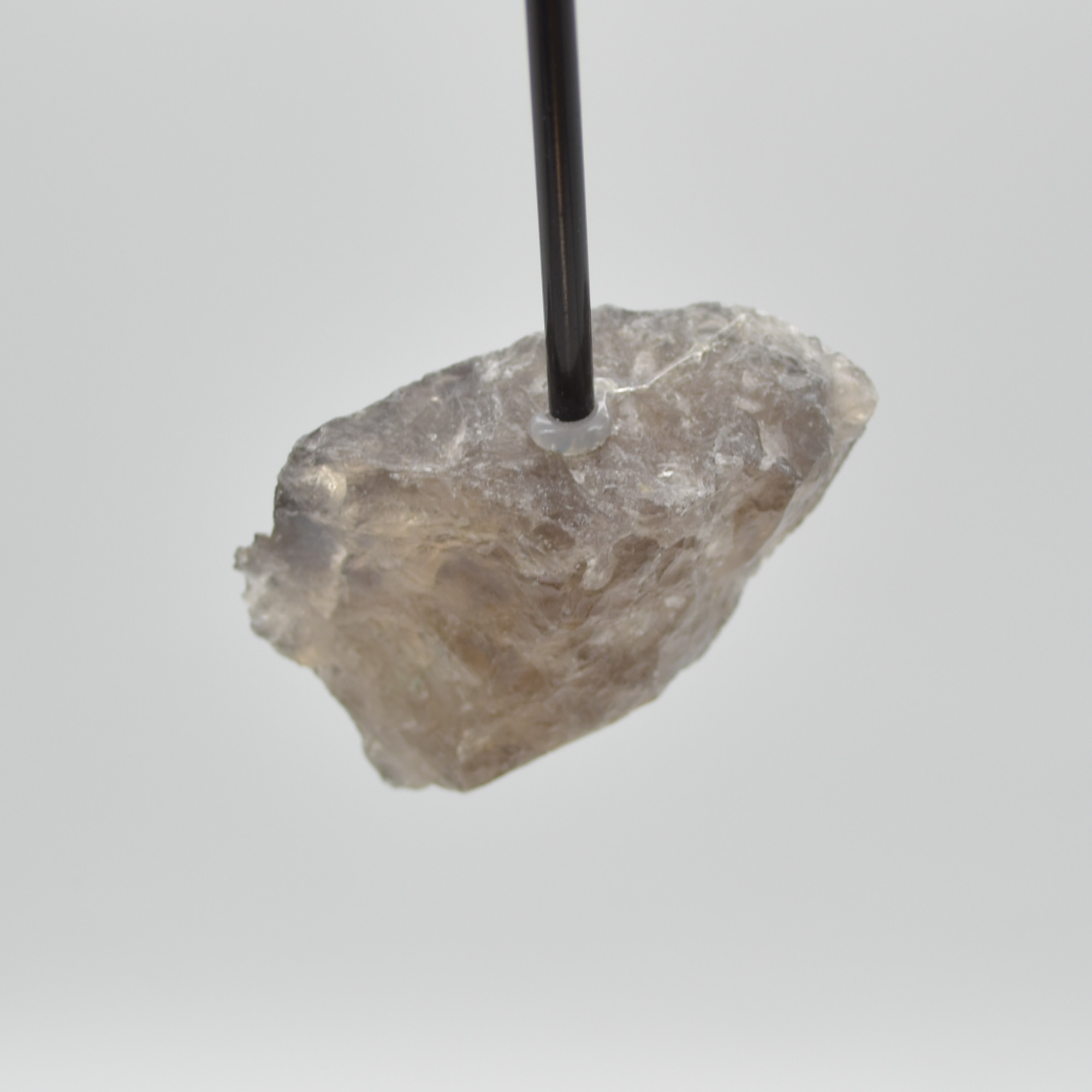 Raw Smoky Quartz Specimen Rock with Stand - 122 grams #05 - Image 3