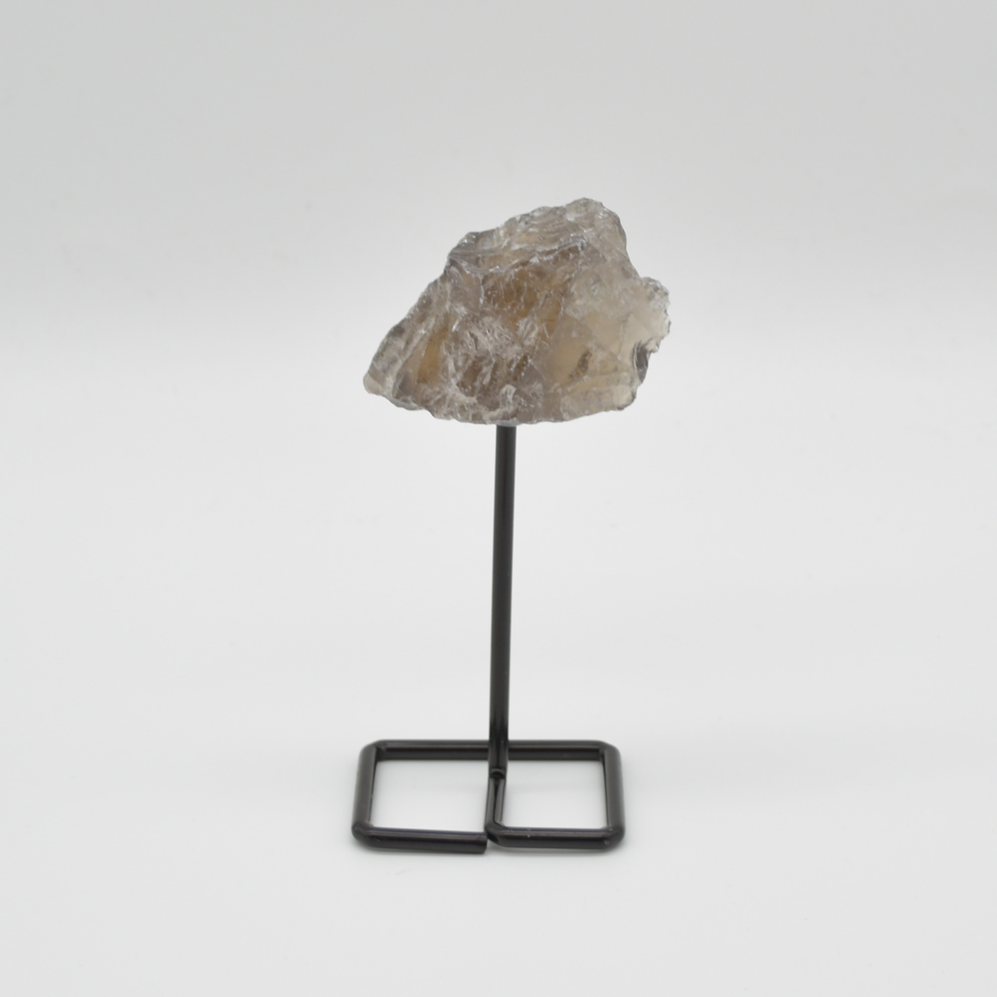 Raw Smoky Quartz Specimen Rock with Stand - 122 grams #05 - Image 4