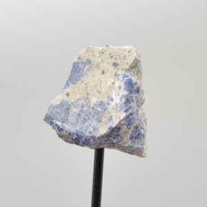 Raw Sodalite Specimen Rock with Stand - 89 grams #04
