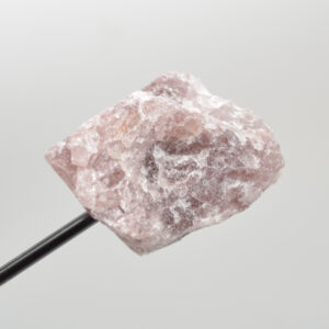 Raw Strawberry Quartz Specimen Rock with Stand - 107 grams #03