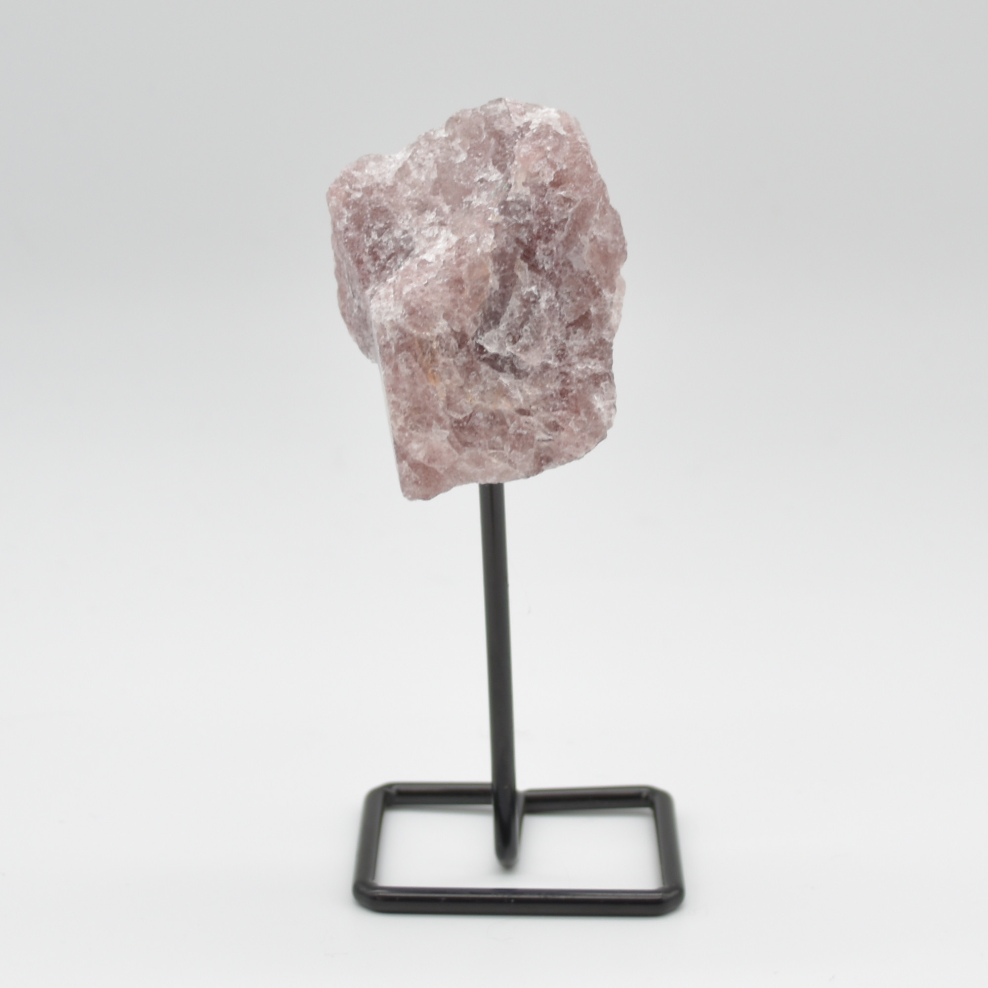 Raw Strawberry Quartz Specimen Rock with Stand - 107 grams #03 - Image 4