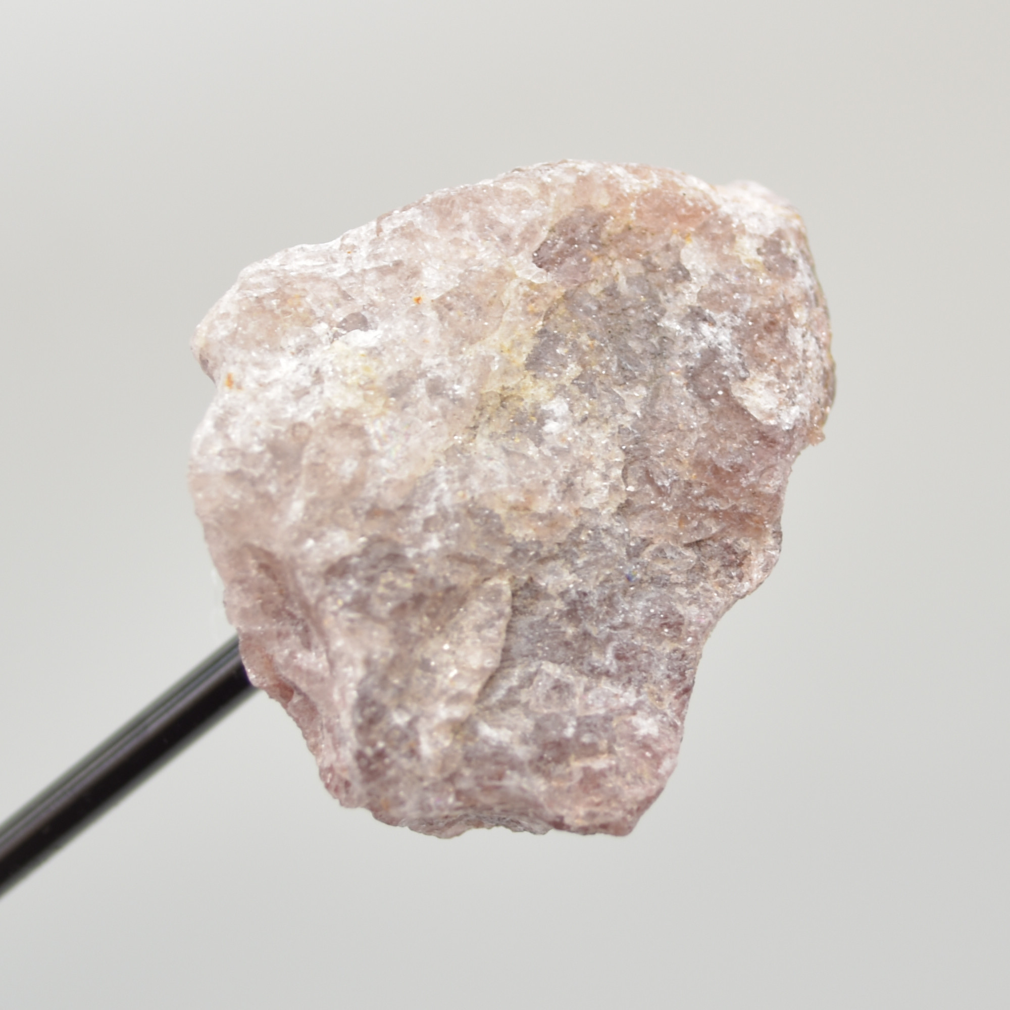 Raw Strawberry Quartz Specimen Rock with Stand - 78 grams #04 - Image 2