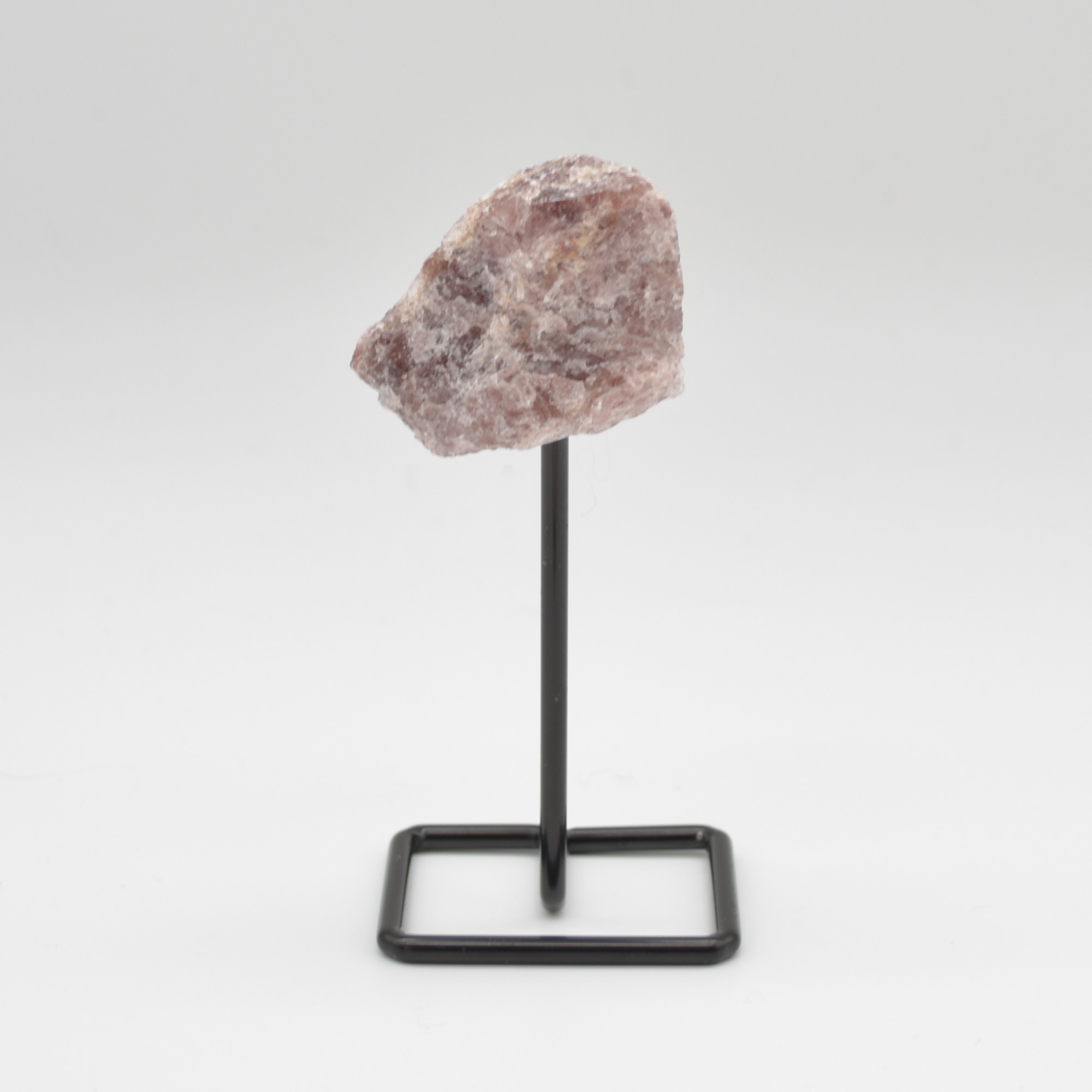 Raw Strawberry Quartz Specimen Rock with Stand - 78 grams #04 - Image 4