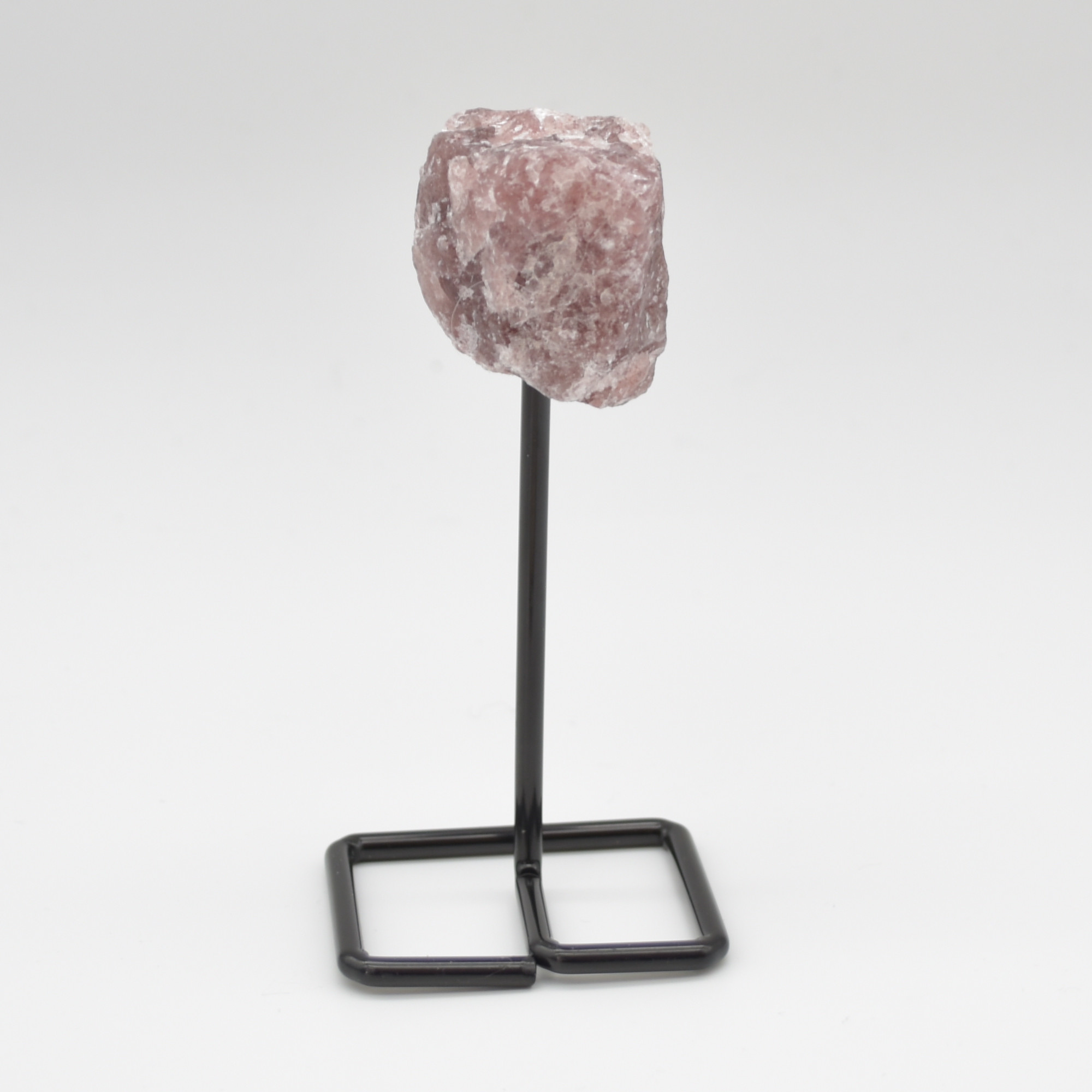 Raw Strawberry Quartz Specimen Rock with Stand - 80 grams #05 - Image 4