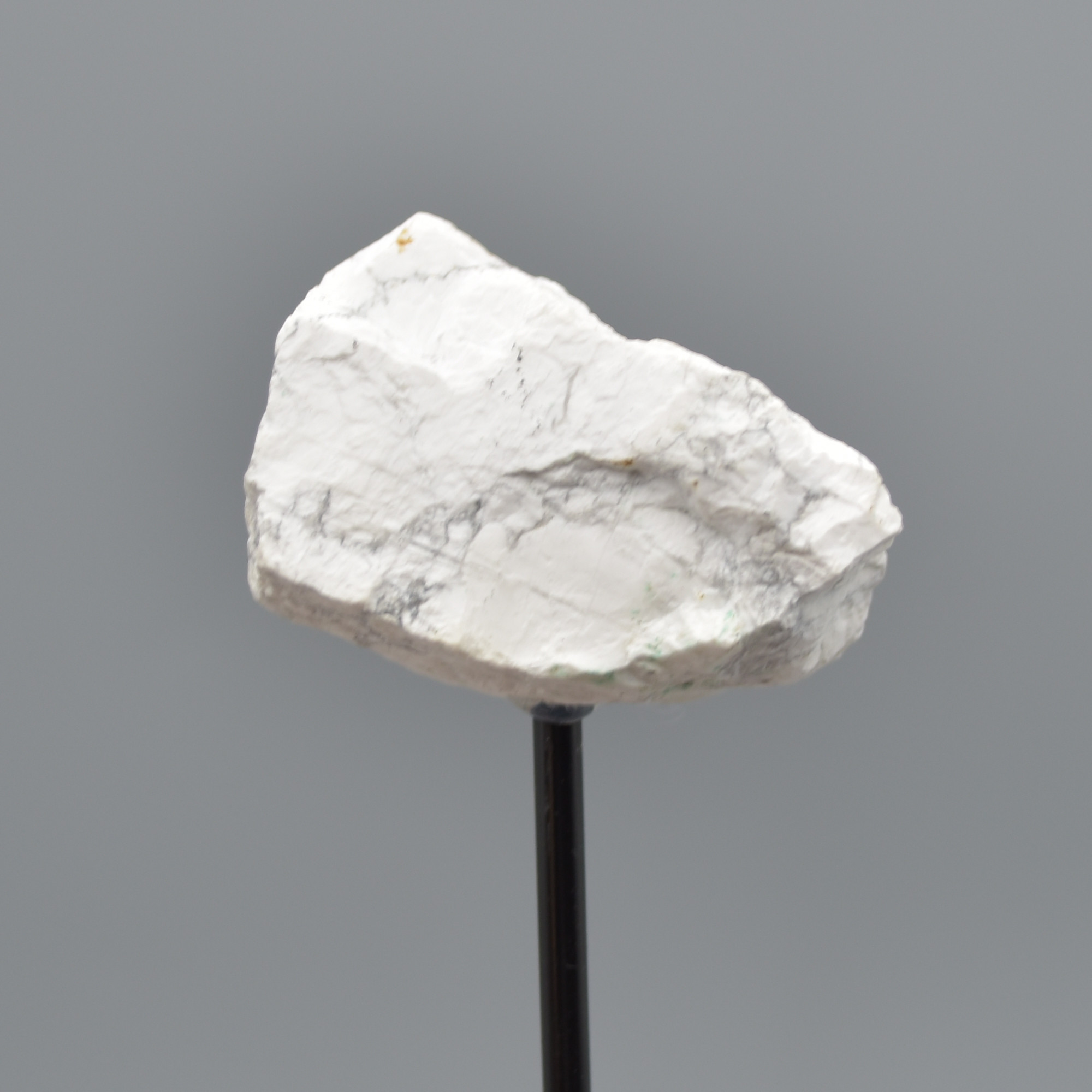 White Howlite Specimen Rock with Stand - 5 Options - Image 2