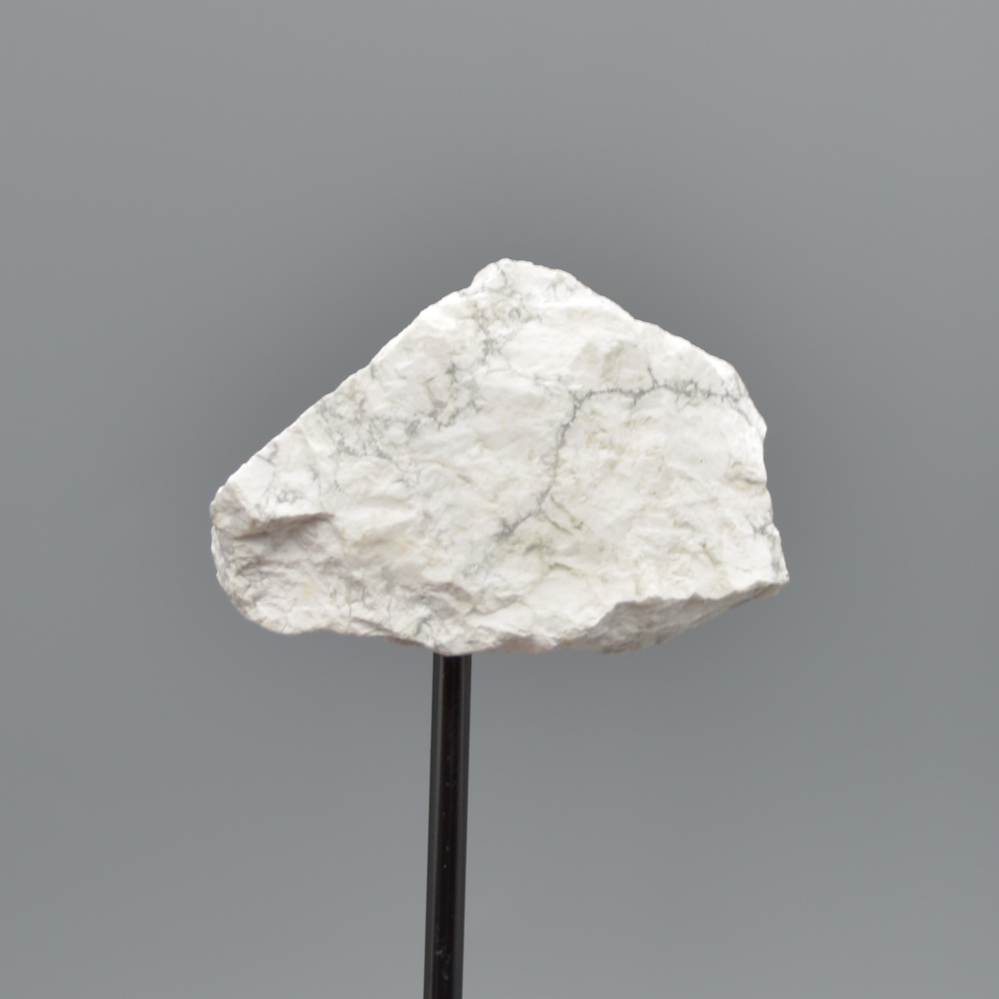 White Howlite Specimen Rock with Stand - 5 Options - Image 9