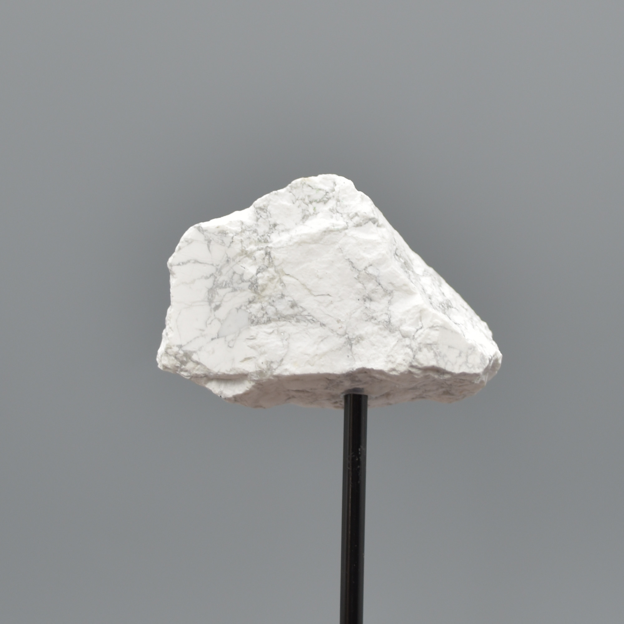 White Howlite Specimen Rock with Stand - 5 Options - Image 10
