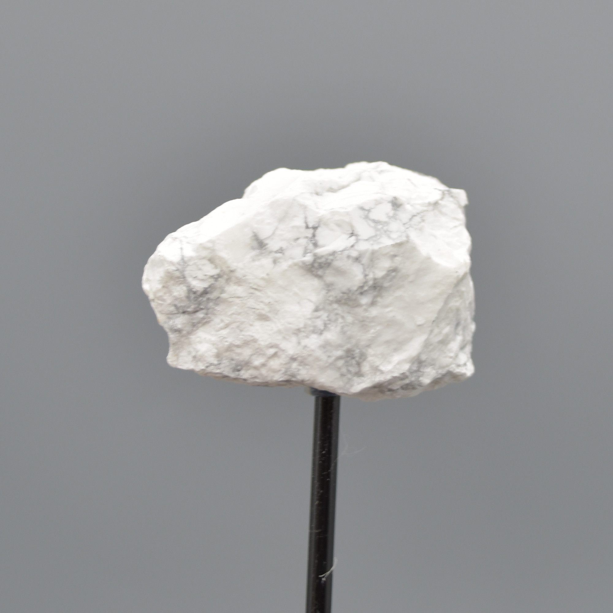 White Howlite Specimen Rock with Stand - 5 Options - Image 13