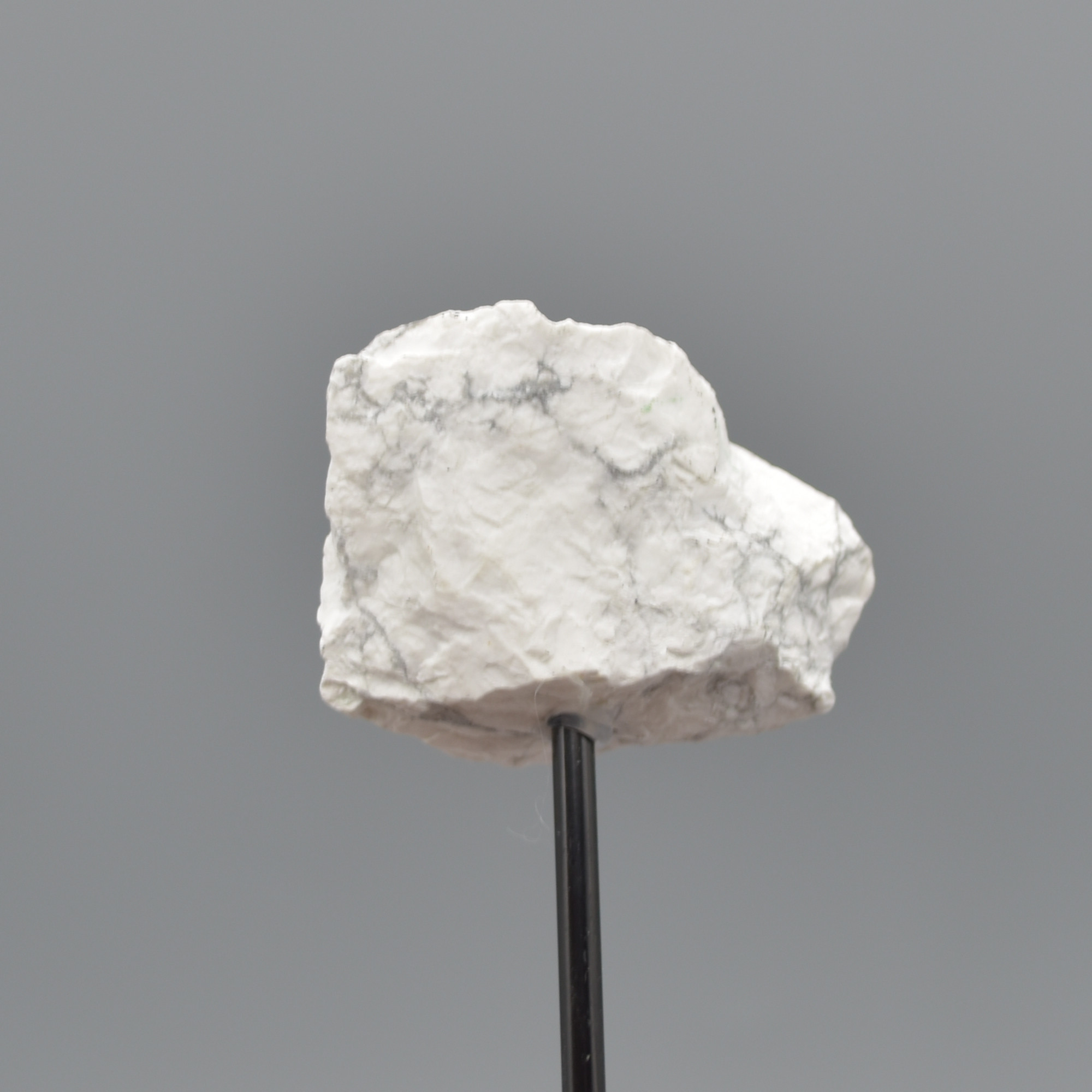 White Howlite Specimen Rock with Stand - 5 Options - Image 14