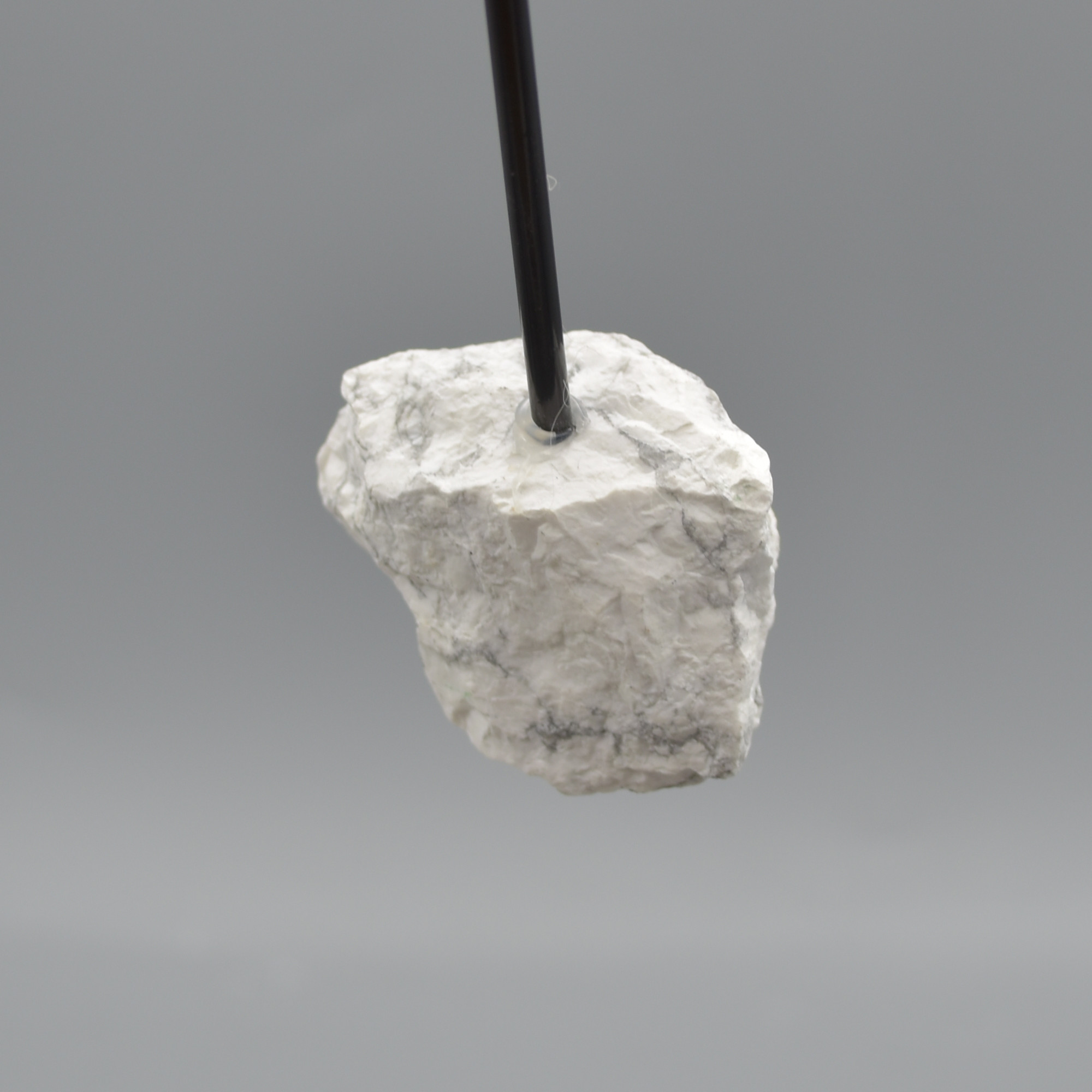 White Howlite Specimen Rock with Stand - 5 Options - Image 15