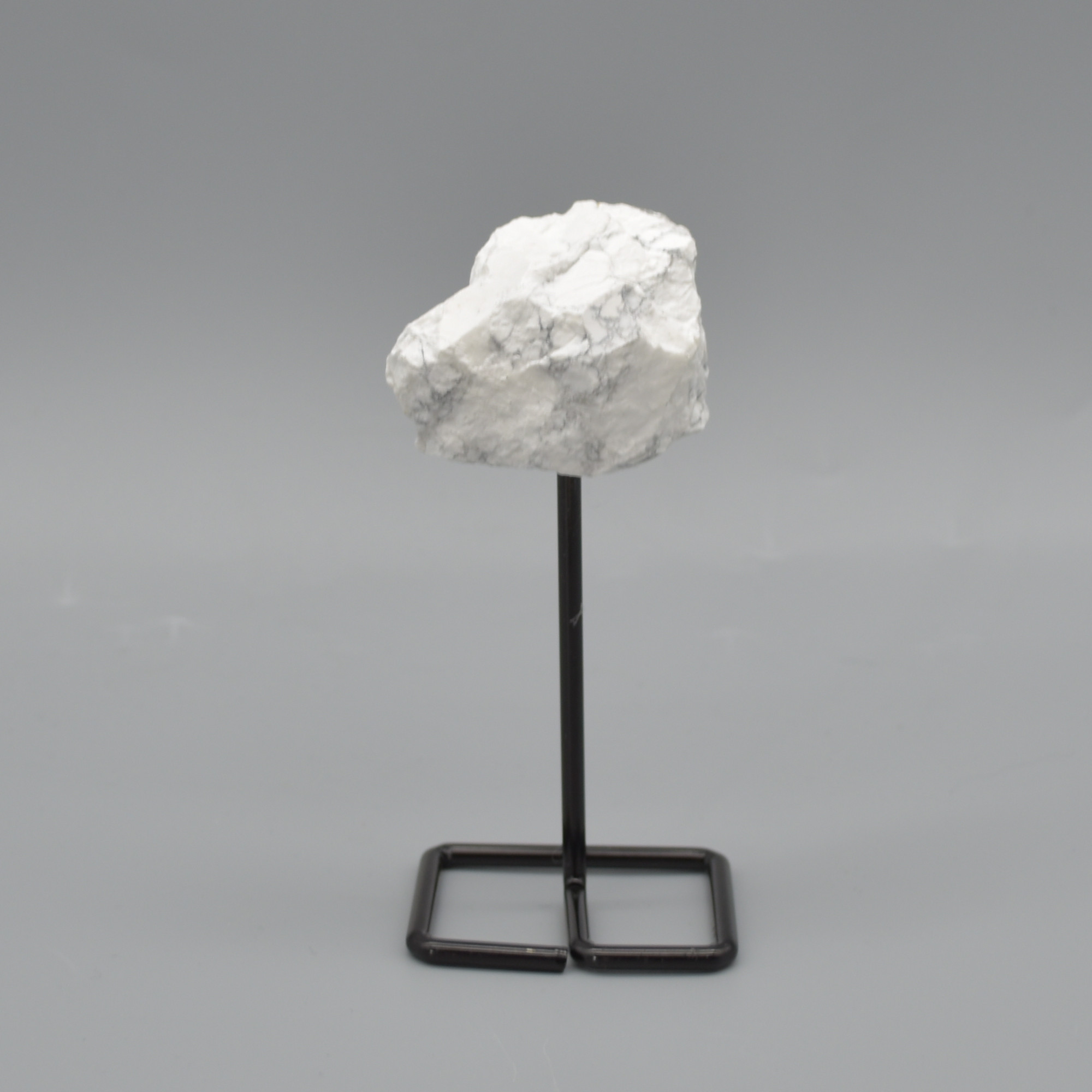 White Howlite Specimen Rock with Stand - 5 Options - Image 16
