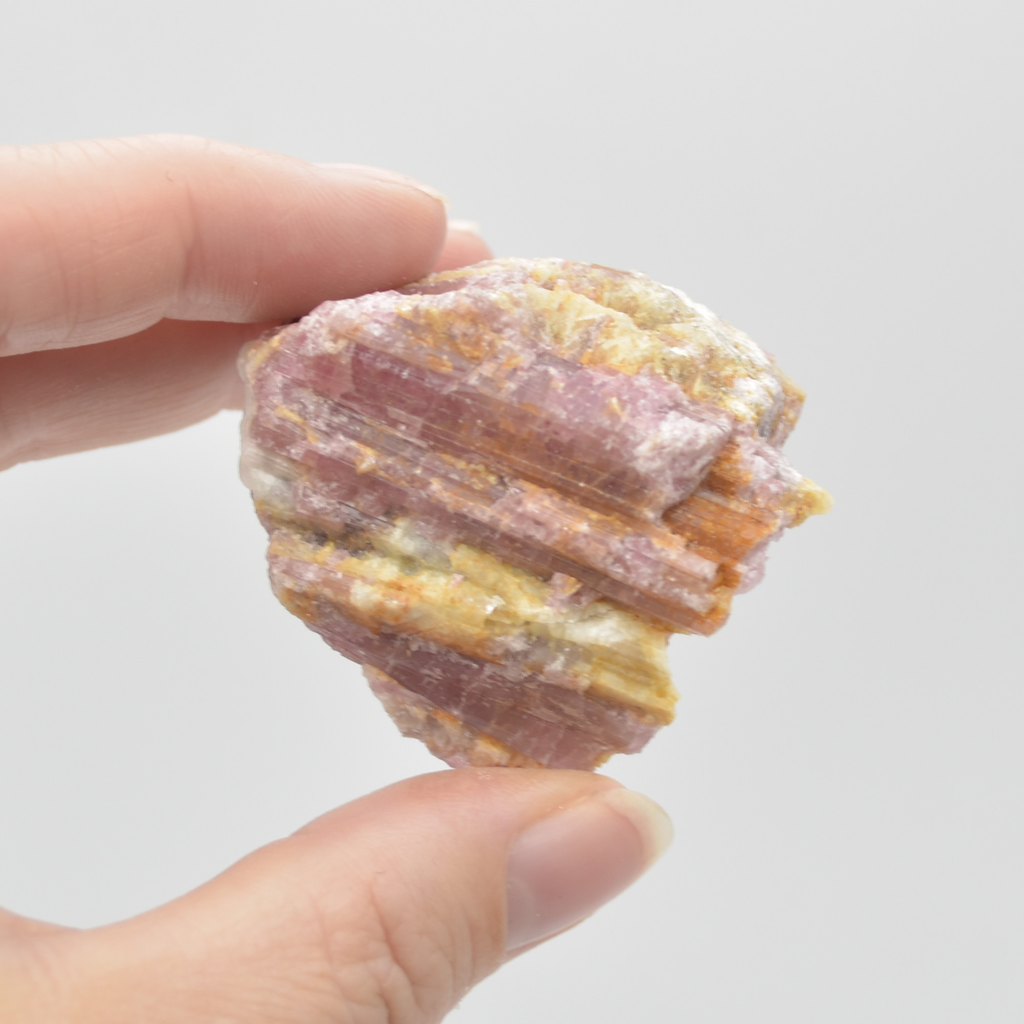 Raw Pink Tourmaline Specimen Rock - 45 grams #014