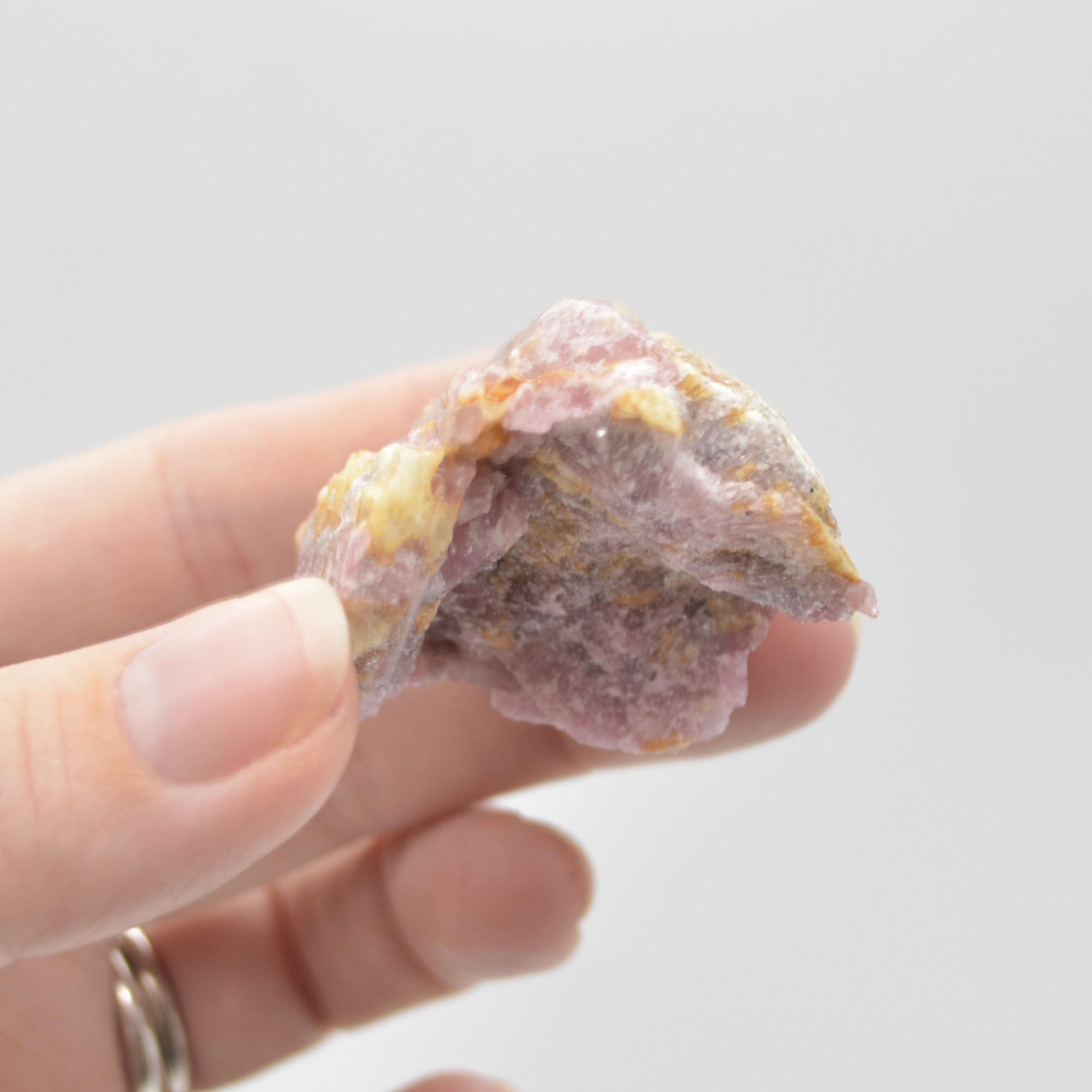 Raw Pink Tourmaline Specimen Rock - 45 grams #014 - Image 5