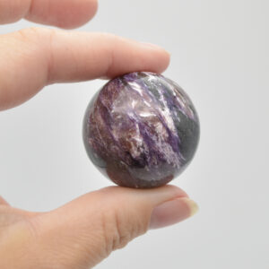 Charoite Crystal Sphere Ball - 58 grams - 3.5cm #01