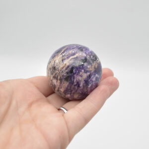 Charoite Crystal Sphere Ball - 115 grams - 4cm #03