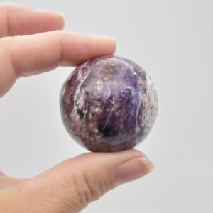 Charoite Crystal Sphere Ball - 74 grams - 3.6cm #05
