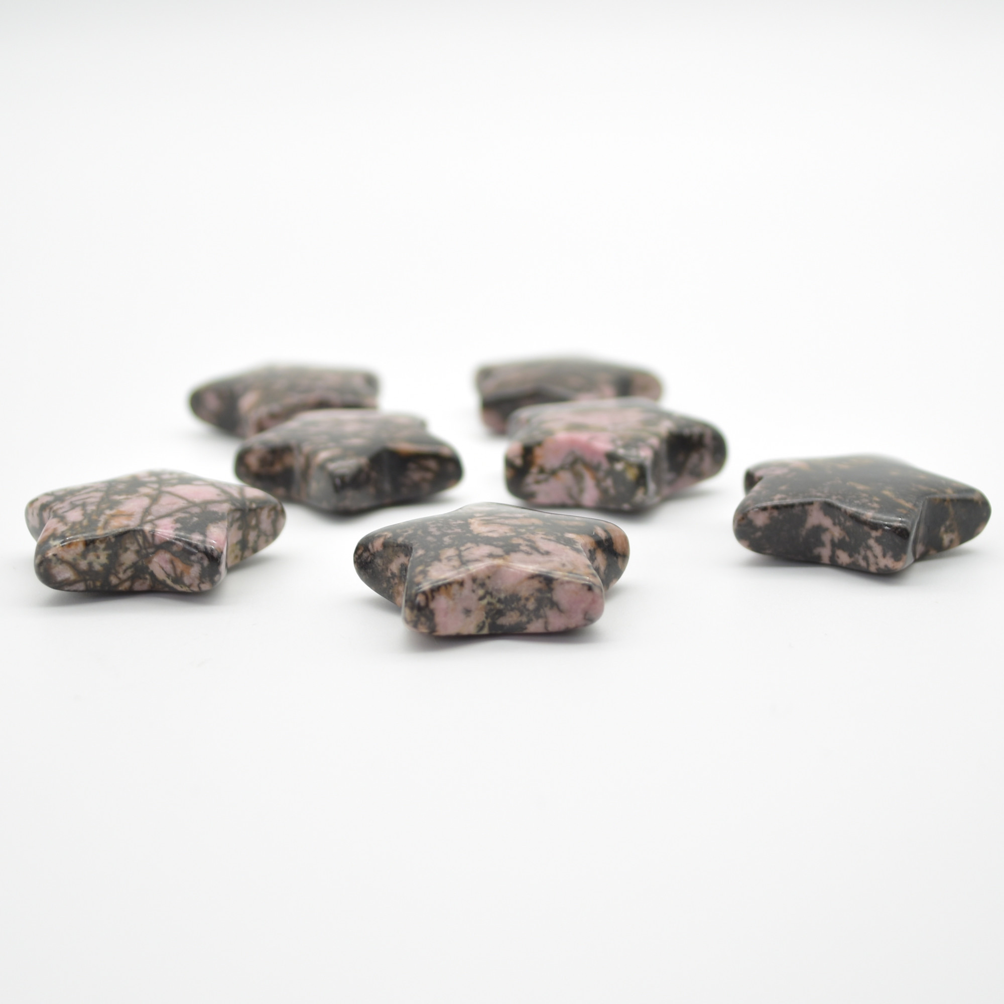 Rhodonite Star - 3cm - 1 Count - Image 5