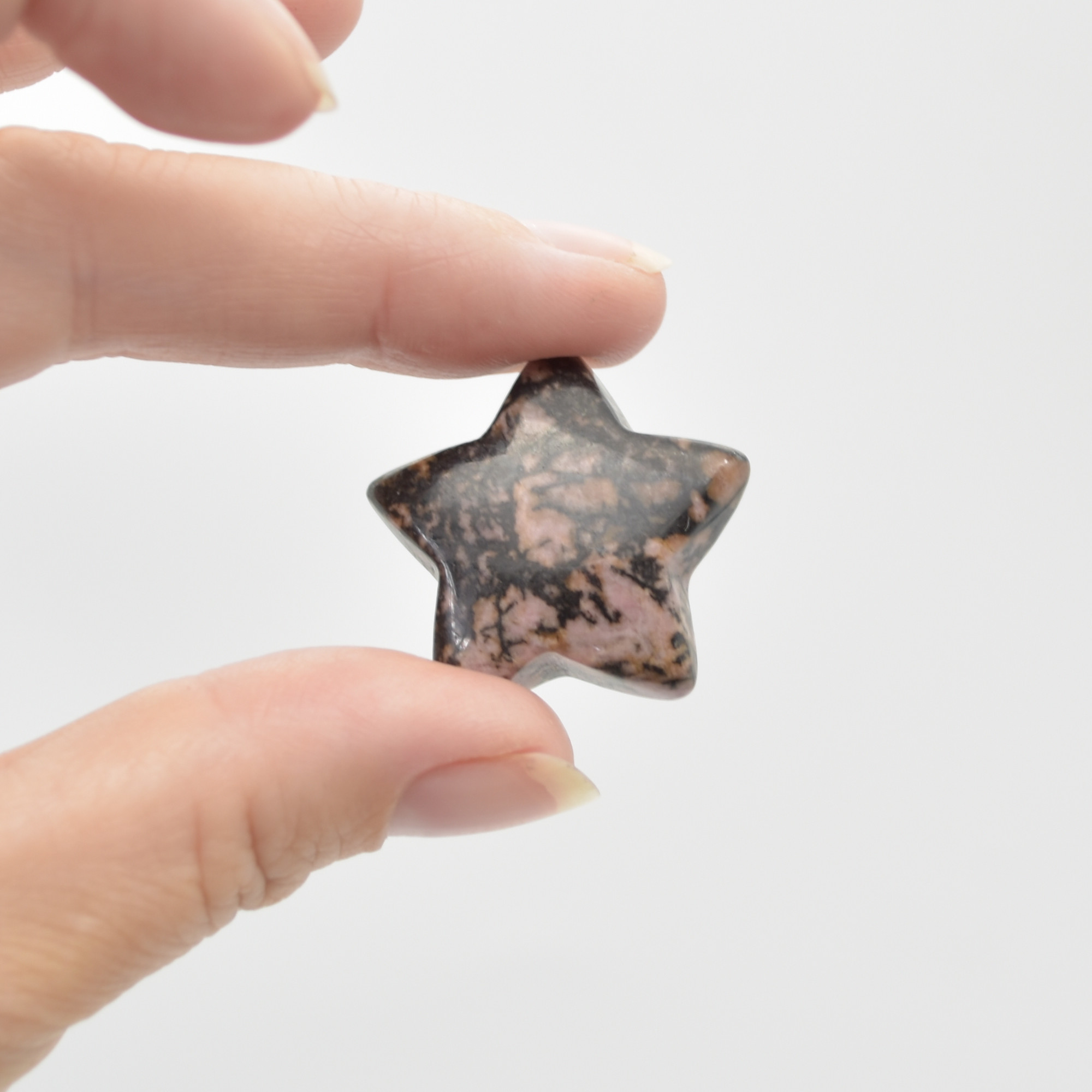 Rhodonite Star - 3cm - 1 Count - Image 6