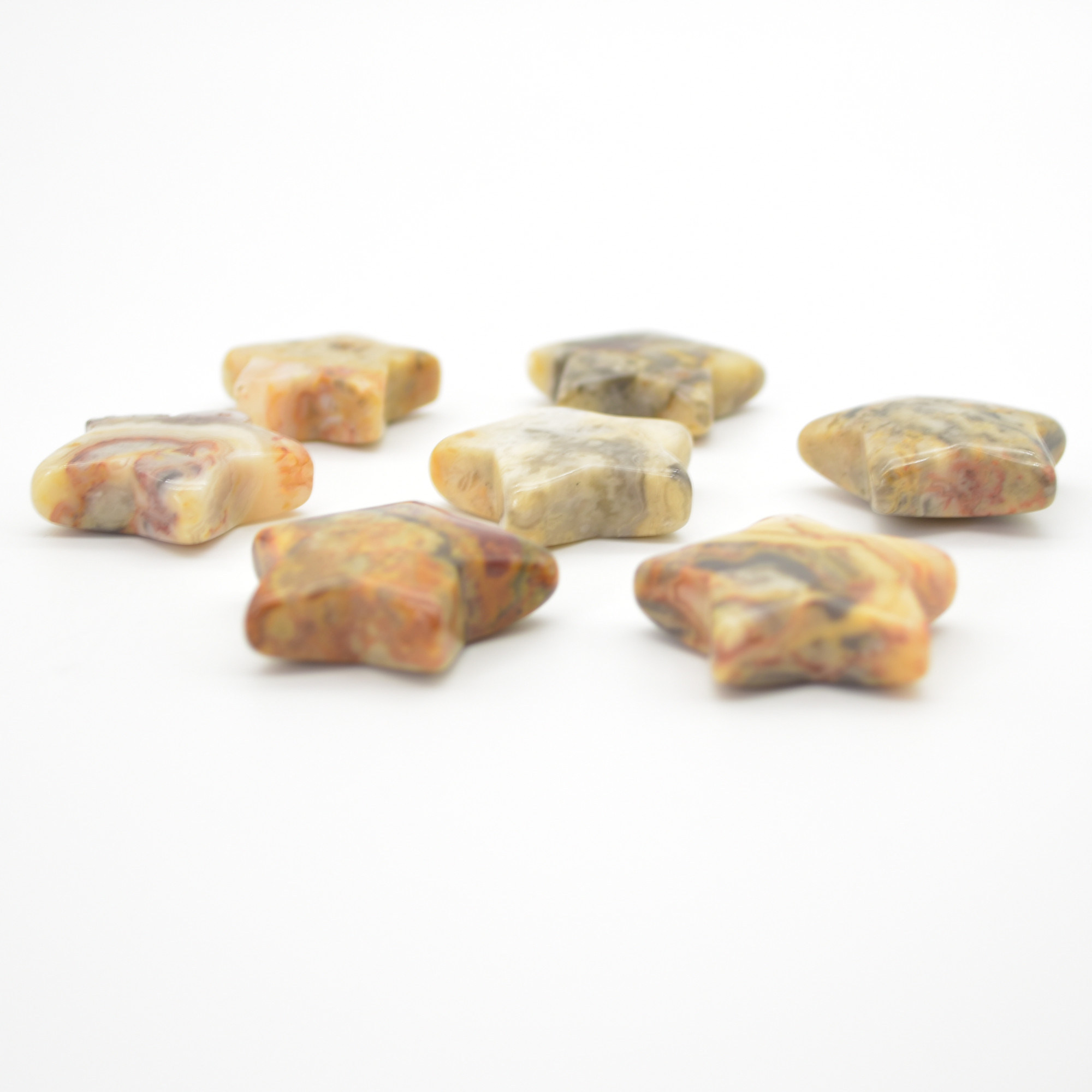 Crazy Lace Agate Star - 3cm - 1 Count - Image 5