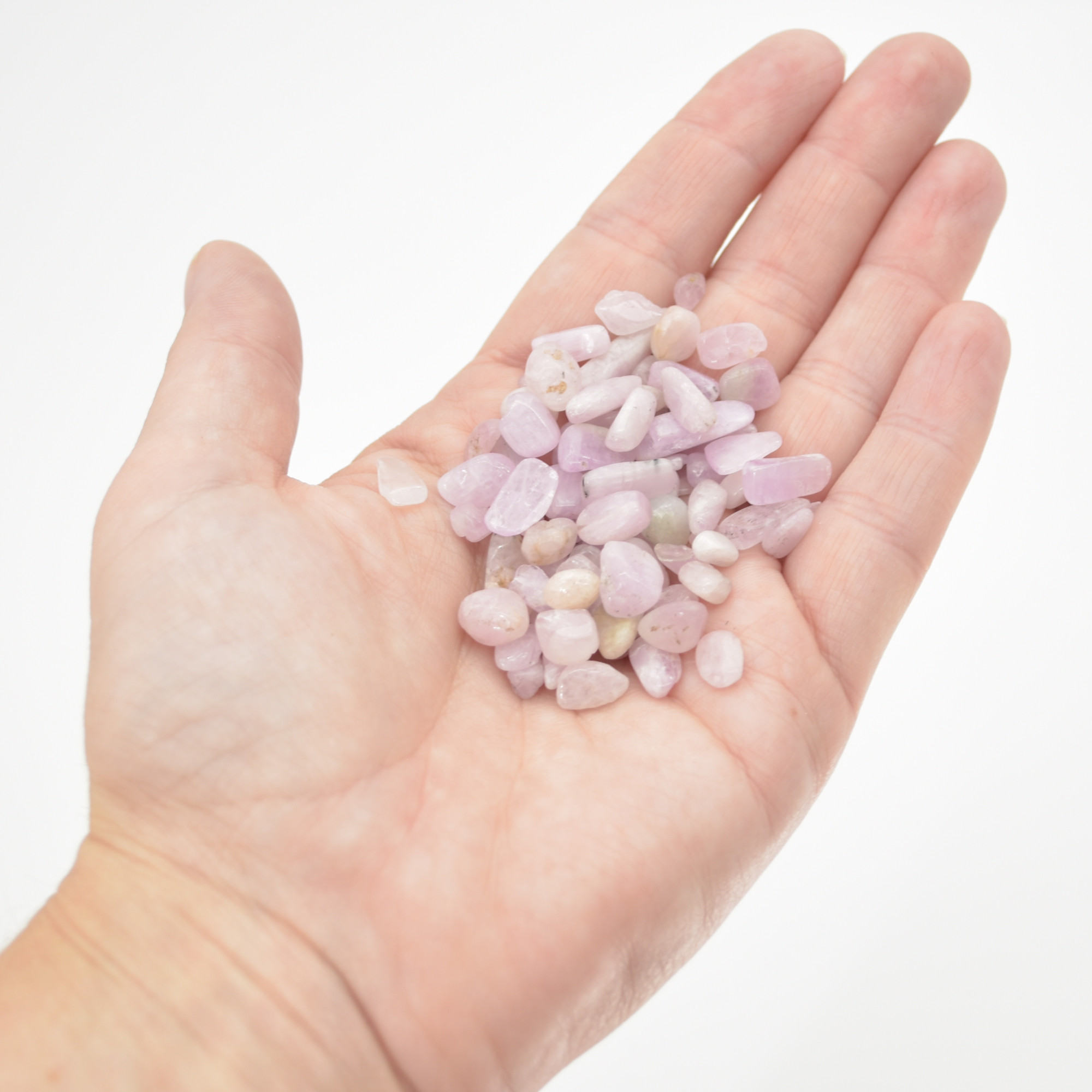 Kunzite Crystal Chips / Nuggets - 100 grams - Image 2