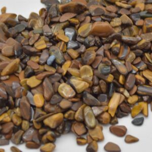 Tigers Eye Crystal Chips / Nuggets - 100 grams