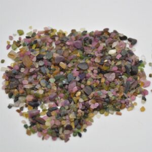 Mulit-Coloured Tourmaline Crystal Chips / Nuggets - 100 grams