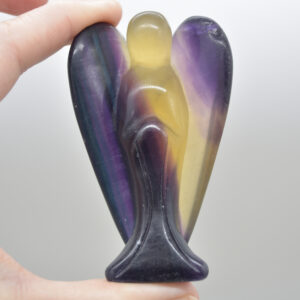 Crystal Guardian Angel - 7.5cm - 3 inch - 1 Count - Choose from 5 Gemstones