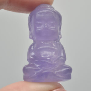 Crystal Buddha - Rainbow Fluorite - 3.5cm - 1 Count