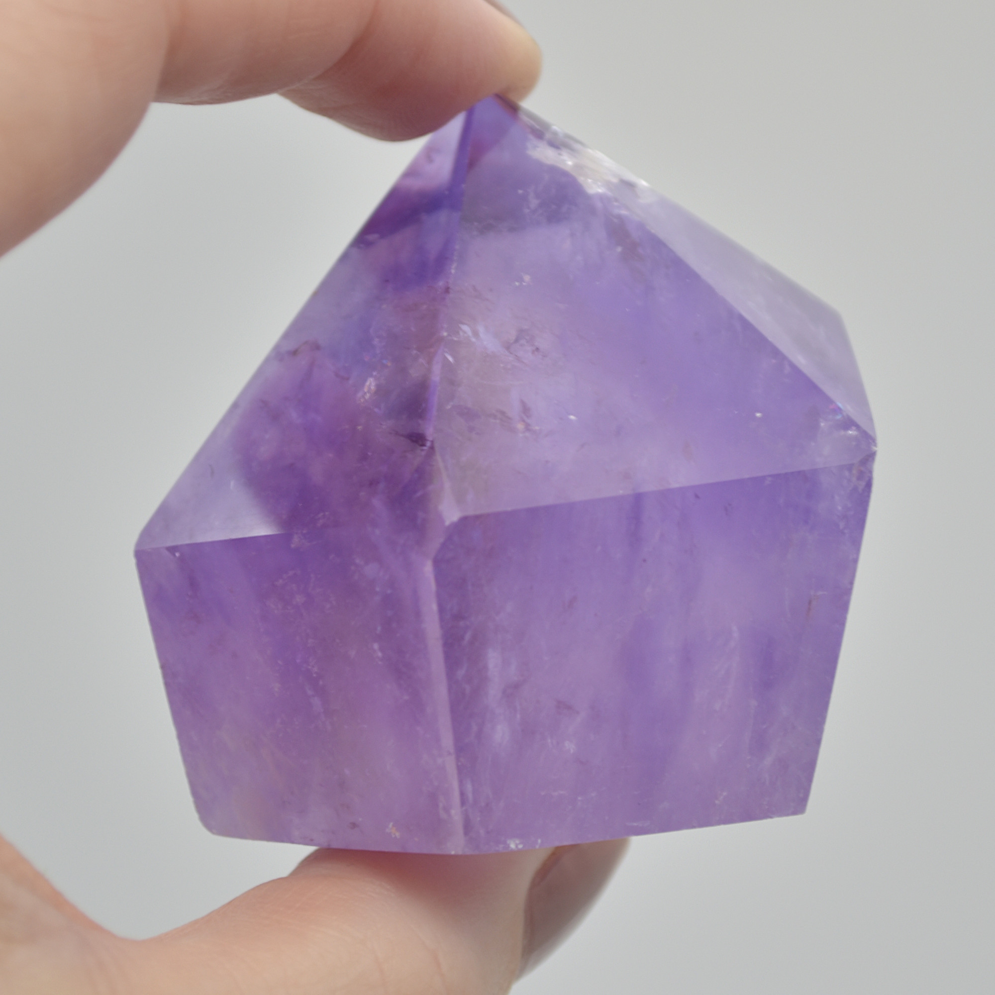 Amethyst Freeform Point - 121 grams #12 - Image 4