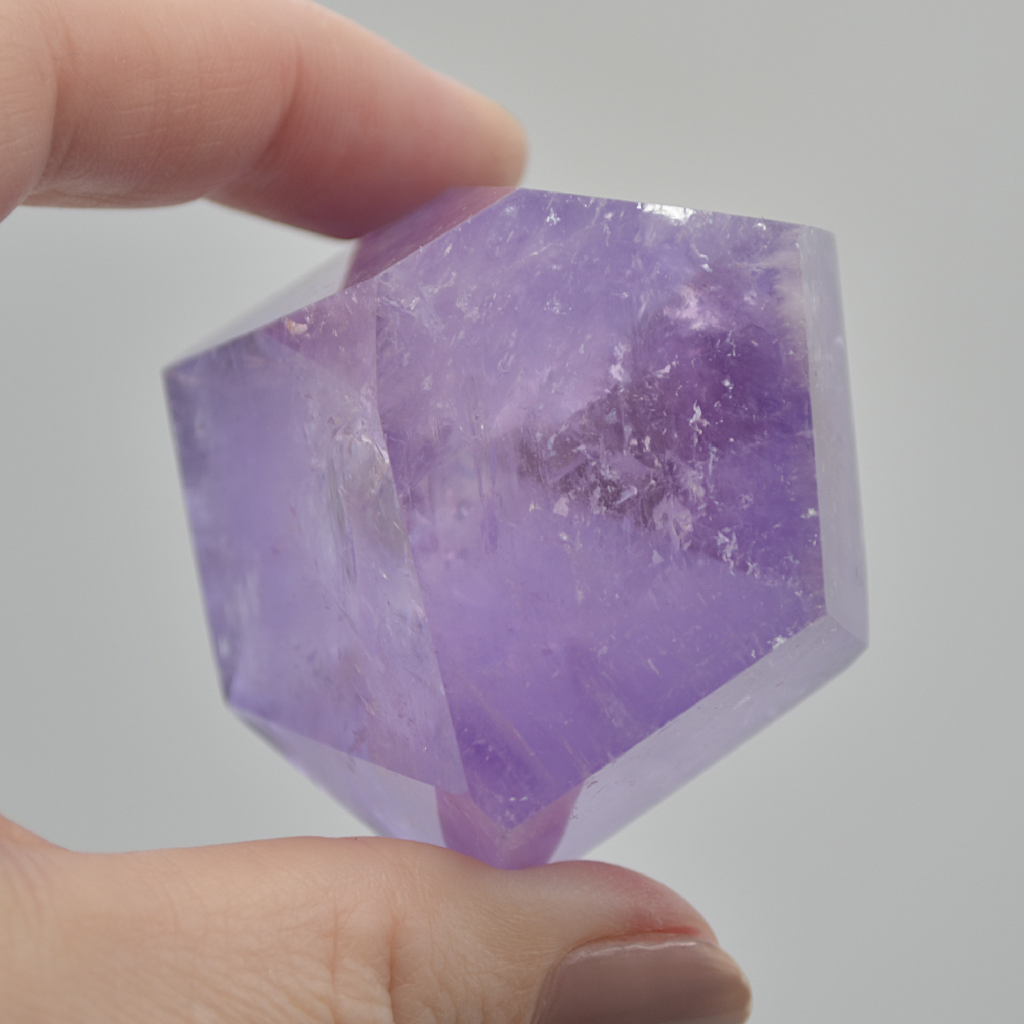 Amethyst Freeform Point - 121 grams #12 - Image 6