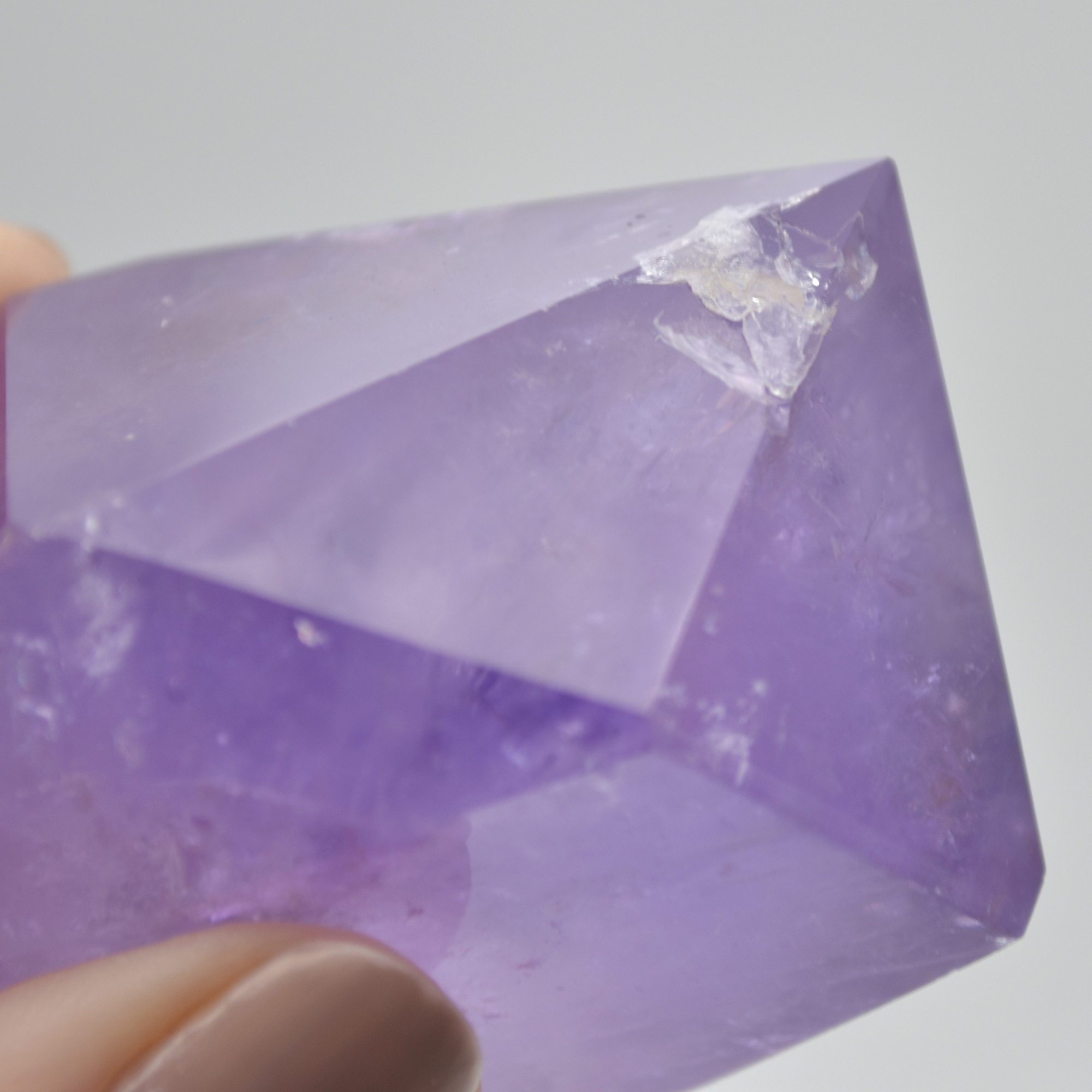 Amethyst Freeform Point - 121 grams #12 - Image 7