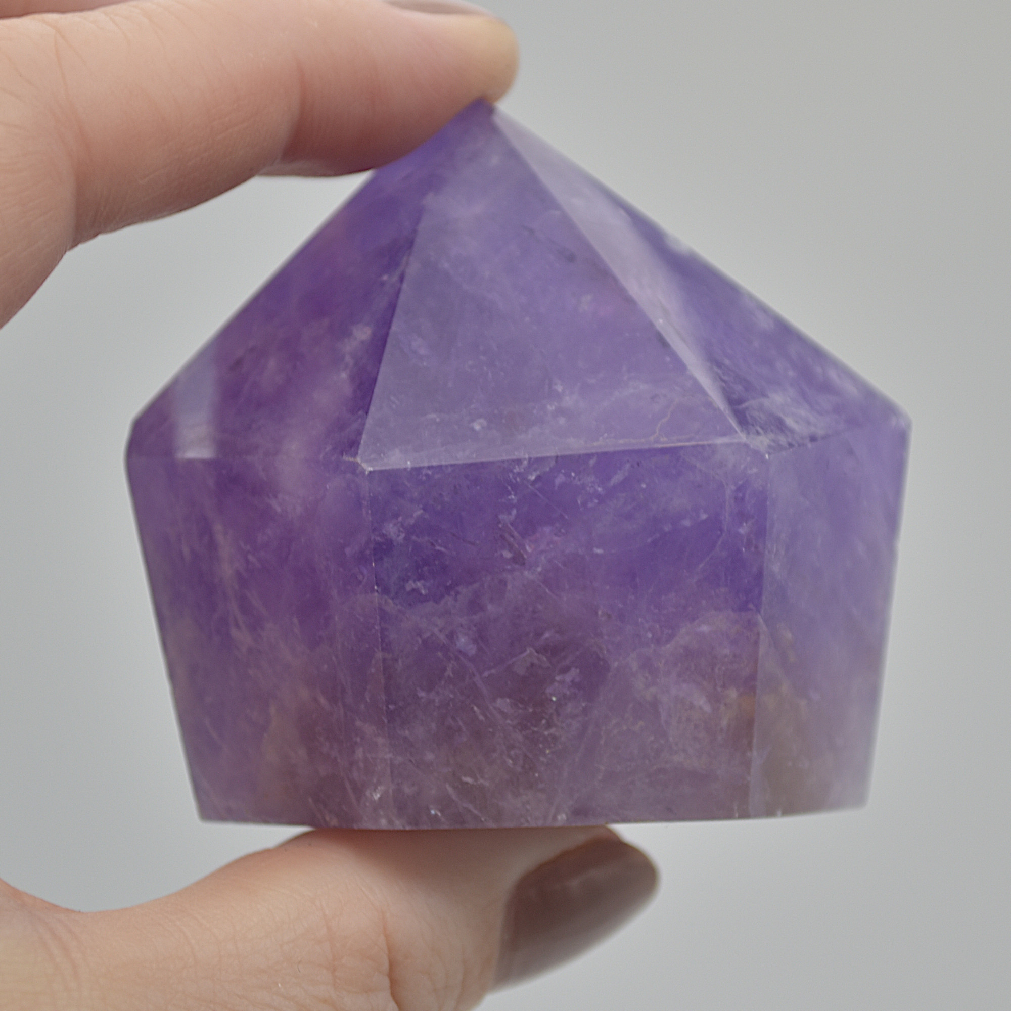 Amethyst Freeform Point - 155 grams #13 - Image 4