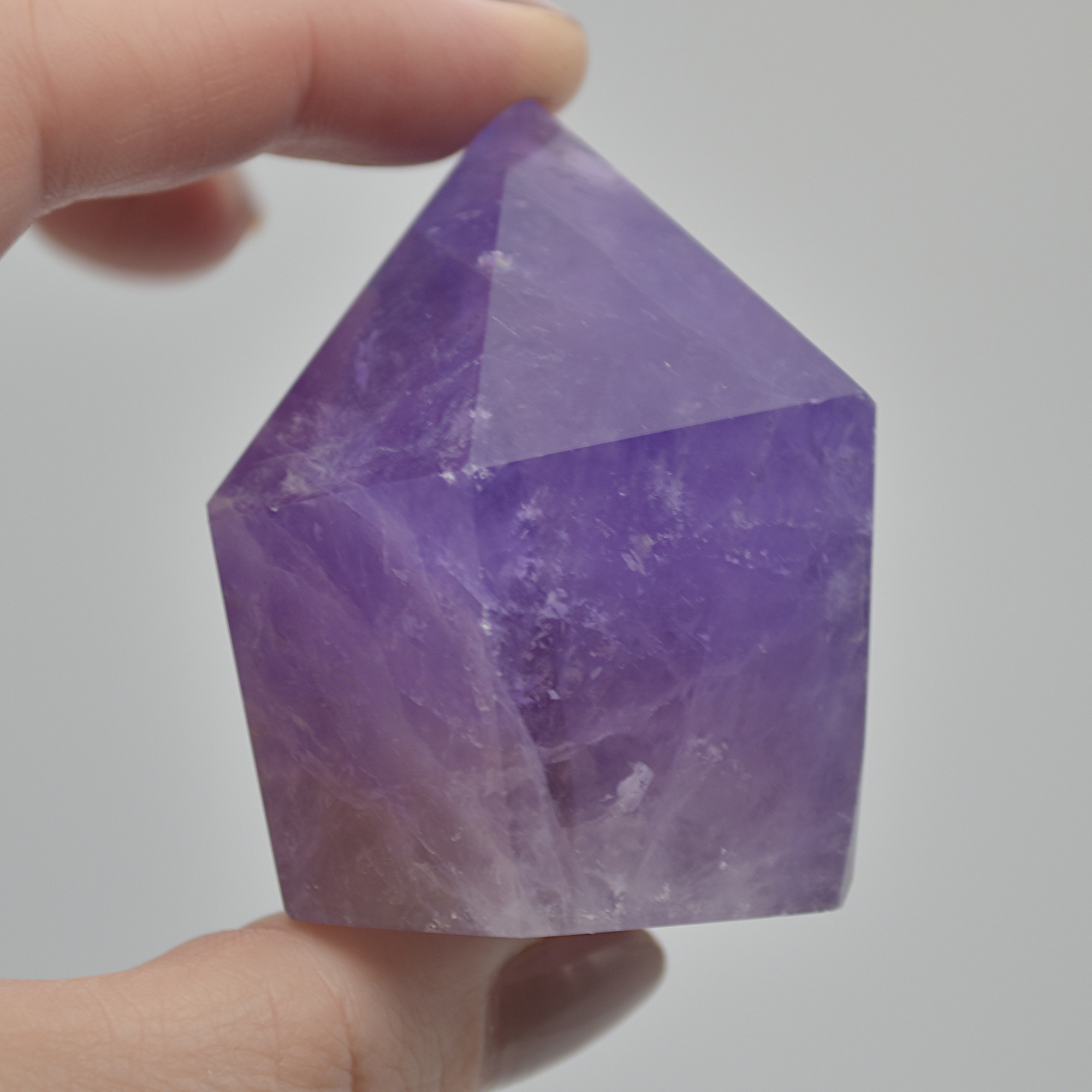 Amethyst Freeform Point - 155 grams #13 - Image 5