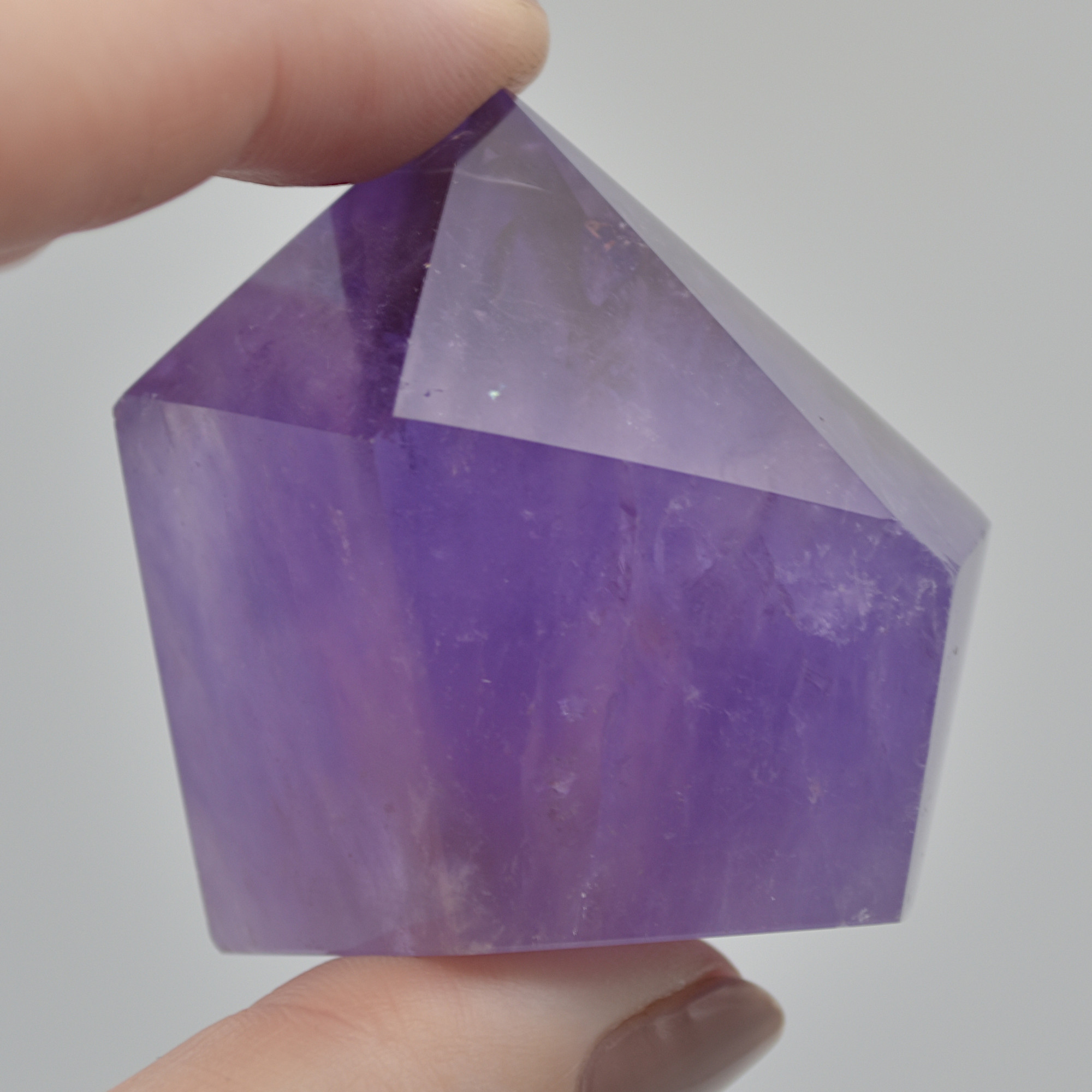 Amethyst Freeform Point - 82 grams #16 - Image 4