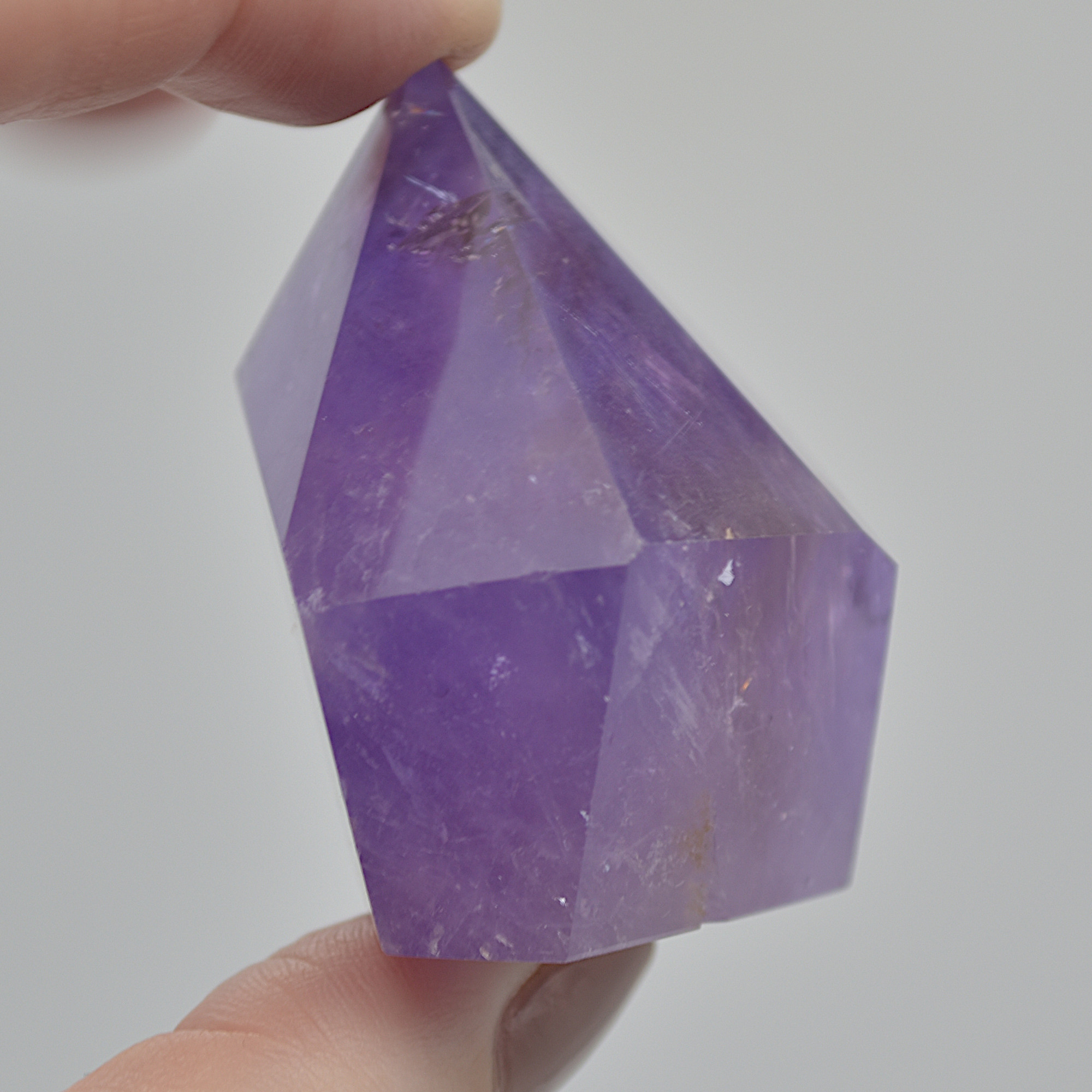 Amethyst Freeform Point - 82 grams #16 - Image 5