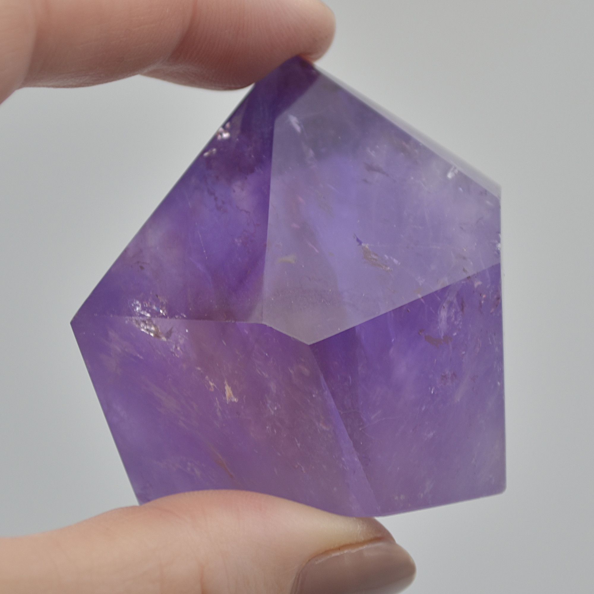 Amethyst Freeform Point - 82 grams #16 - Image 6
