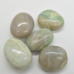 Garnierite Green Moonstone Crystal Freeform, Palmstone - 30 - 60 grams