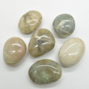 Garnierite Green Moonstone Crystal Freeform, Palmstone - 60 - 100 grams