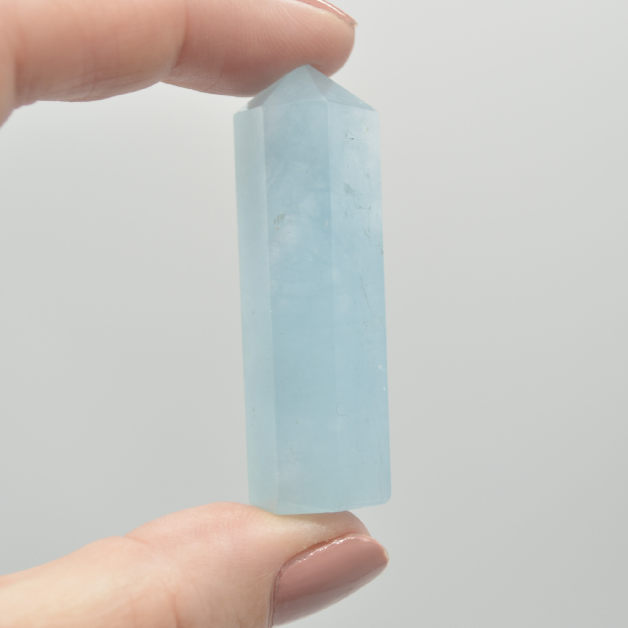 Aquamarine Point, Tower, Wand - 1 Count - Various Sizes - Image 3