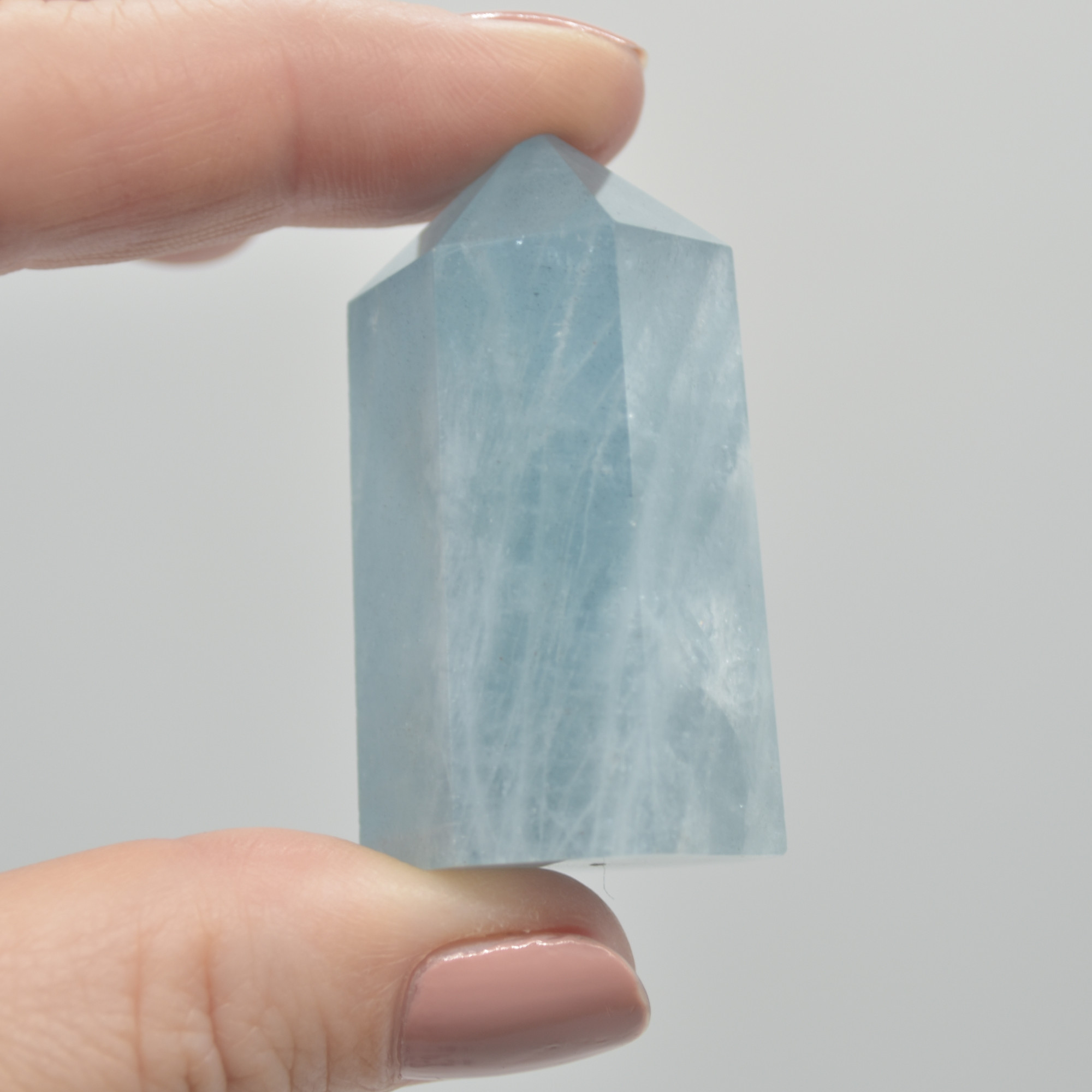 Aquamarine Point, Tower, Wand - 1 Count - Various Sizes - Image 7