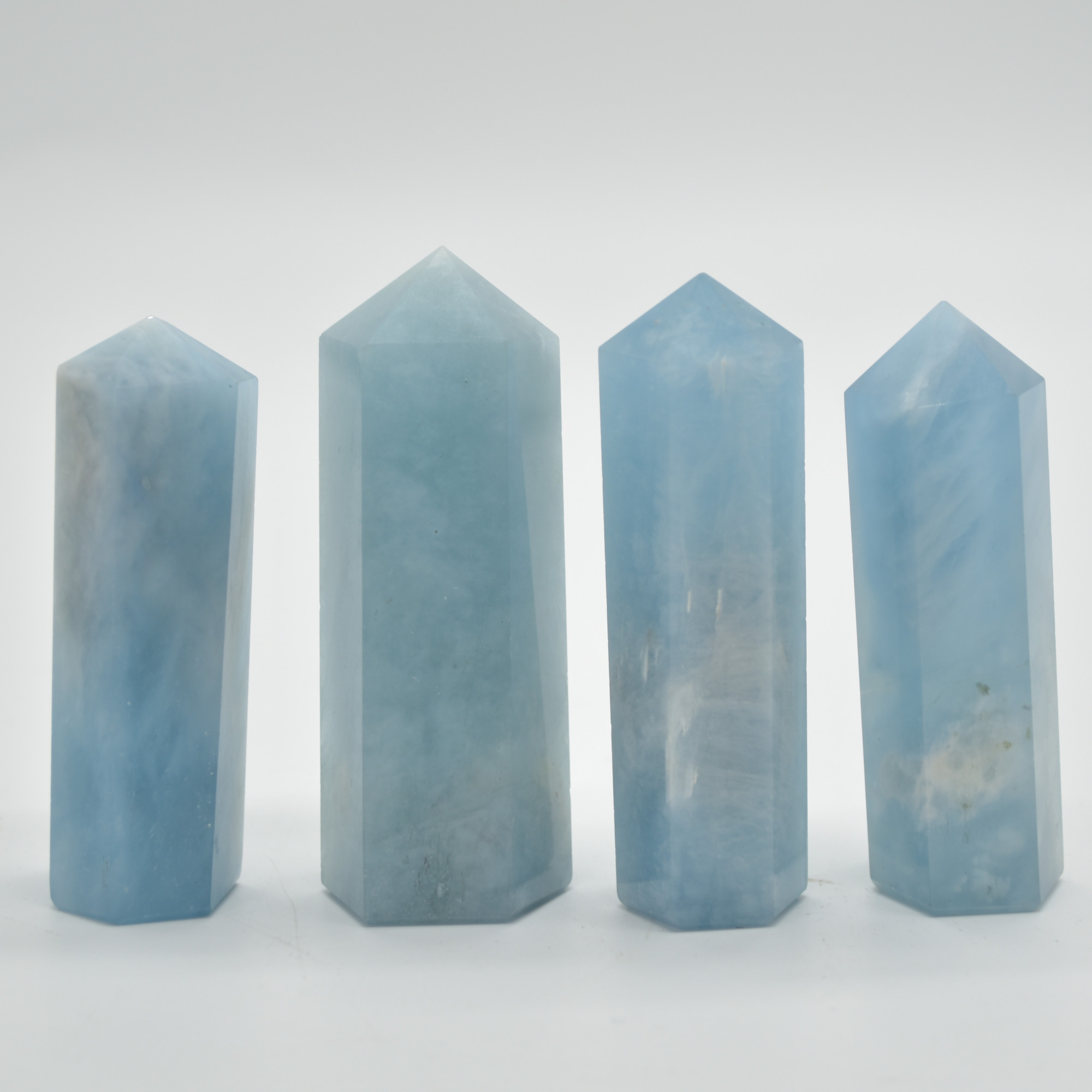 Aquamarine Point, Tower, Wand - 1 Count - Various Sizes - Image 8