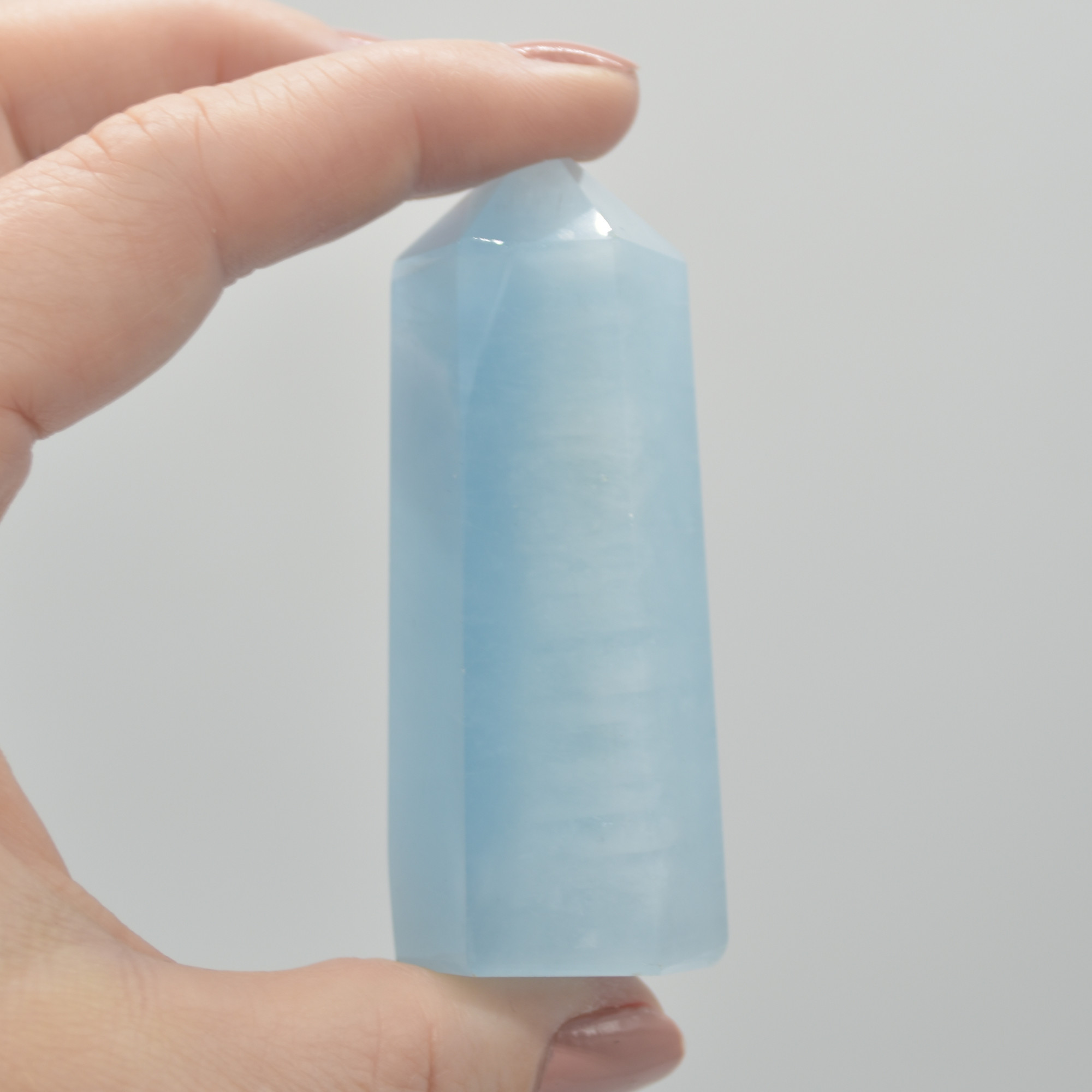 Aquamarine Point, Tower, Wand - 1 Count - Various Sizes - Image 14