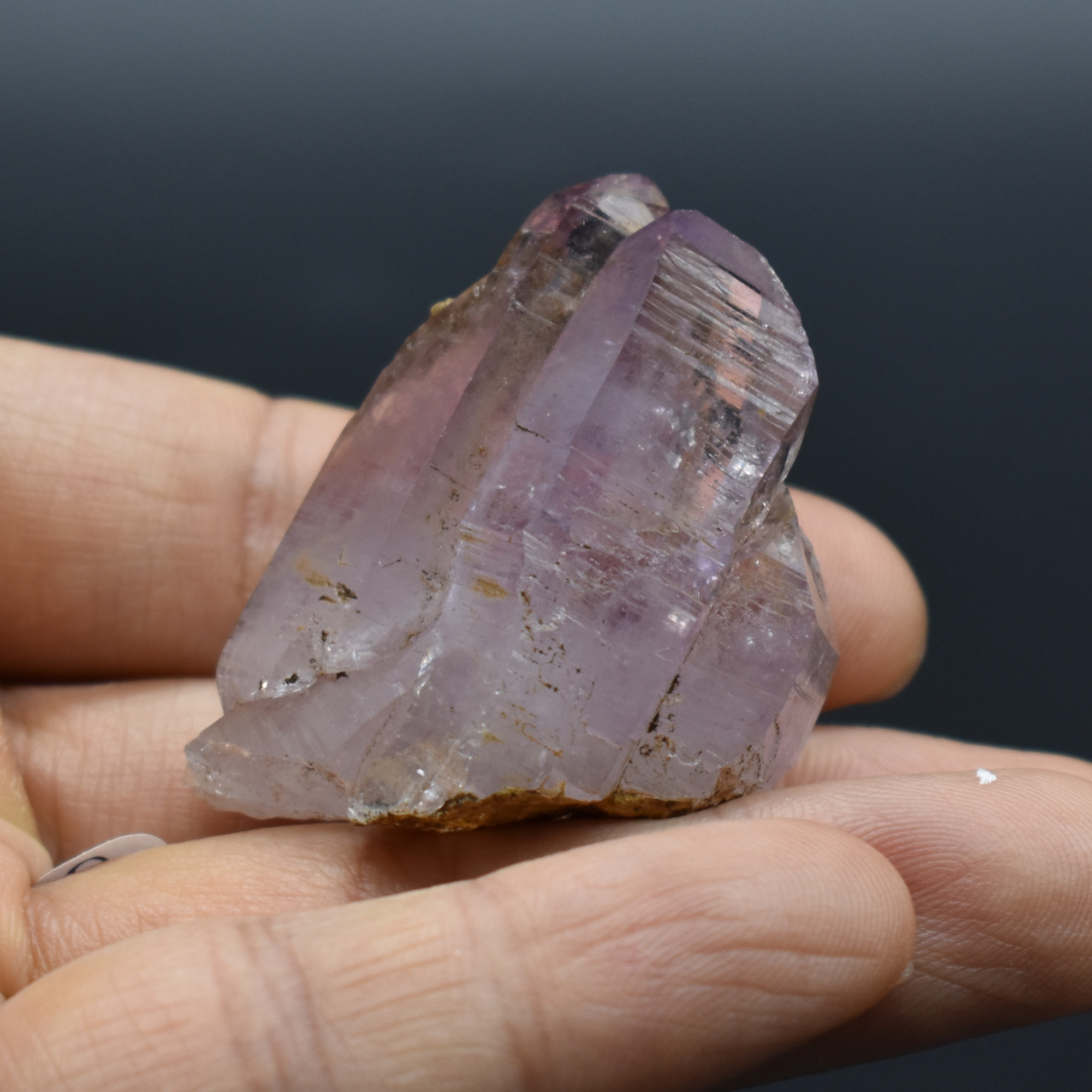 Vera Cruz Amethyst Raw Crystal Cluster - 34 grams - #02 - Image 4