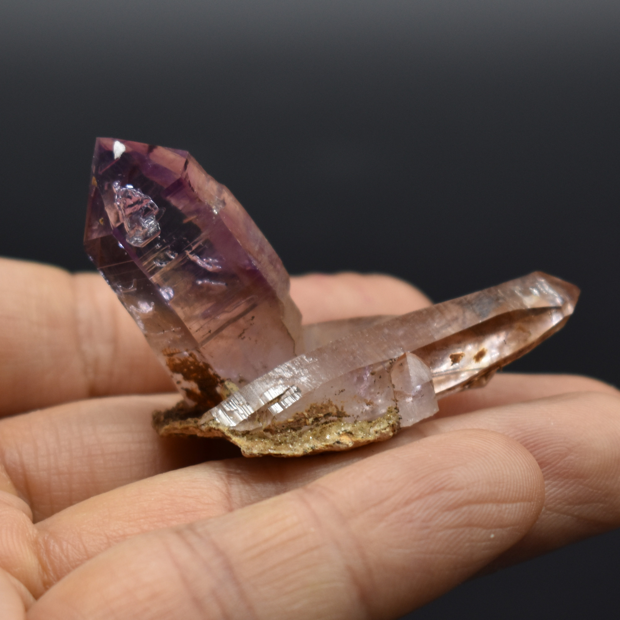 Vera Cruz Amethyst Raw Crystal Cluster - 19 grams - #06 - Image 5
